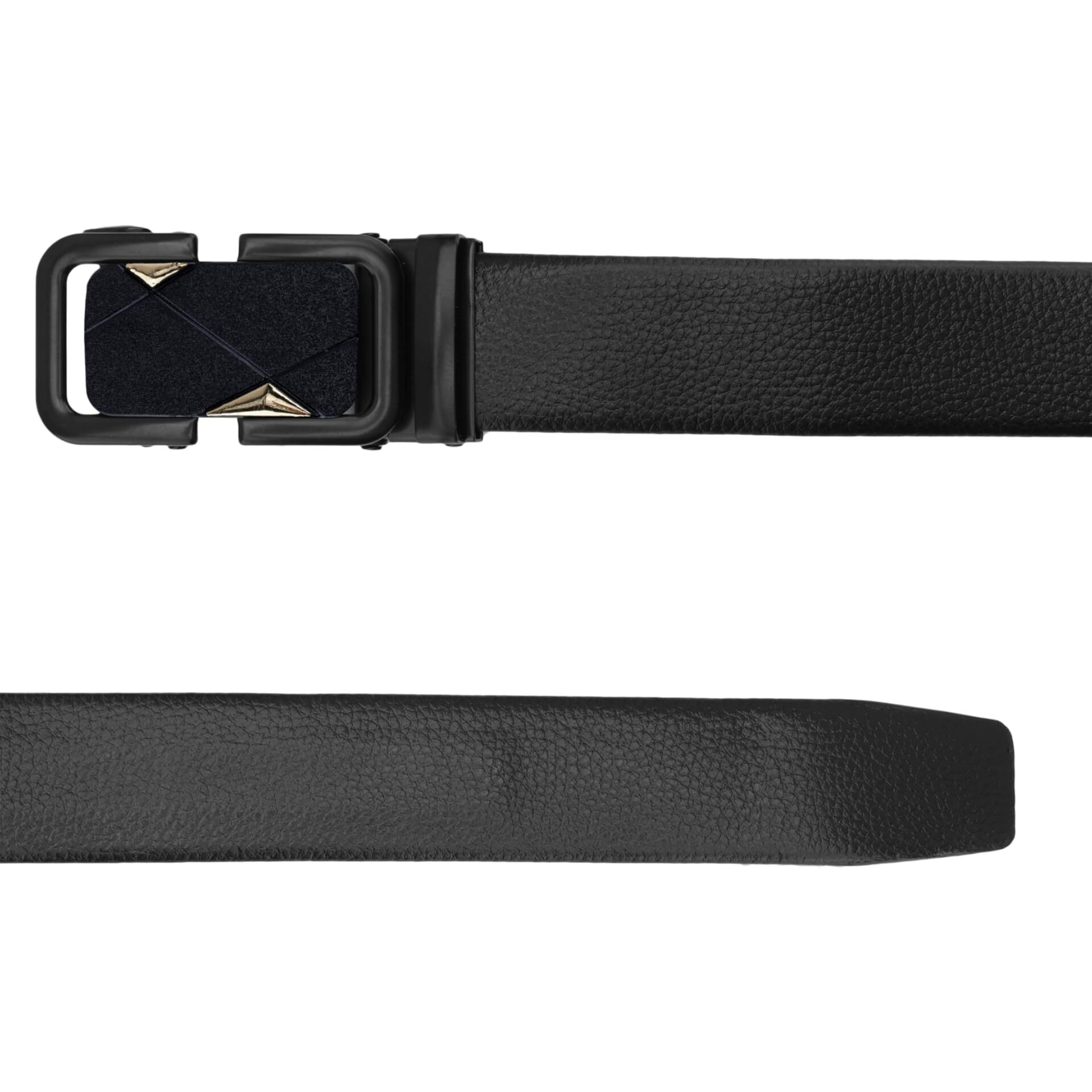 Zevora Men's Casual,Formal Leather Auto Lock Buckle Belt
