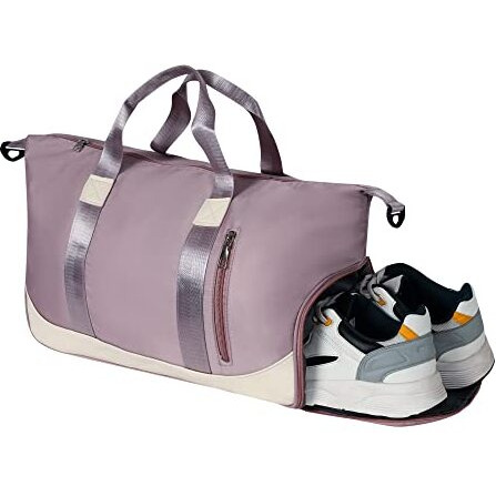 Furn Aspire Cotton Blend 22 Cms Gym Bag(Cross Body Gym Bag-V_Pink)