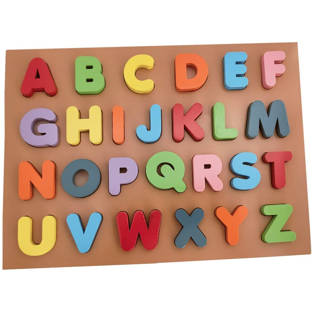 Wembley Wooden Alphabets For Kids Learning Educational Toys For 2 Year Old | Abcd Toys For Kids - Bis Approved Proudly Made In India, 26 Pieces