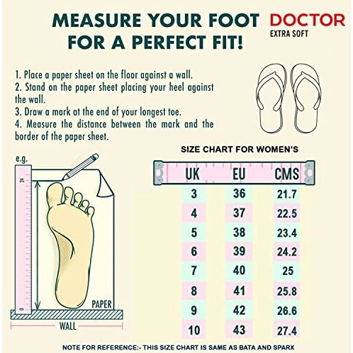 Doctor Extra Soft Women's Sandals Ortho Care Orthopaedic Diabetic Daily Use Dr Sole Footwear Casual Stylish Chappals Slippers For Ladies & Girl's 2122Brown-42 Uk