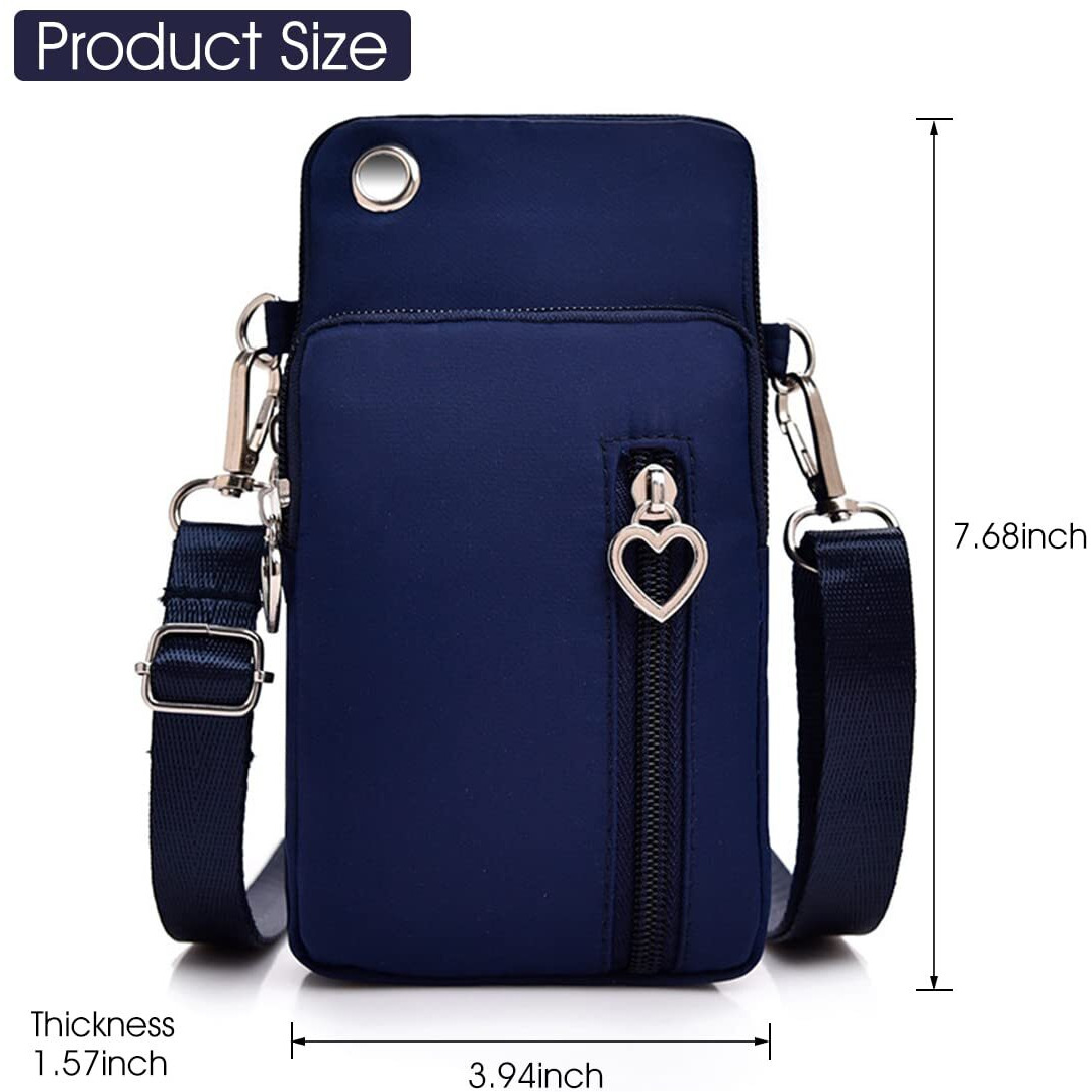Palay Small Crossbody Wallet Phone Bag For Women Mini Shoulder Crossbody Handbag Wallet With Credit Card Slots Large Cell Pouch