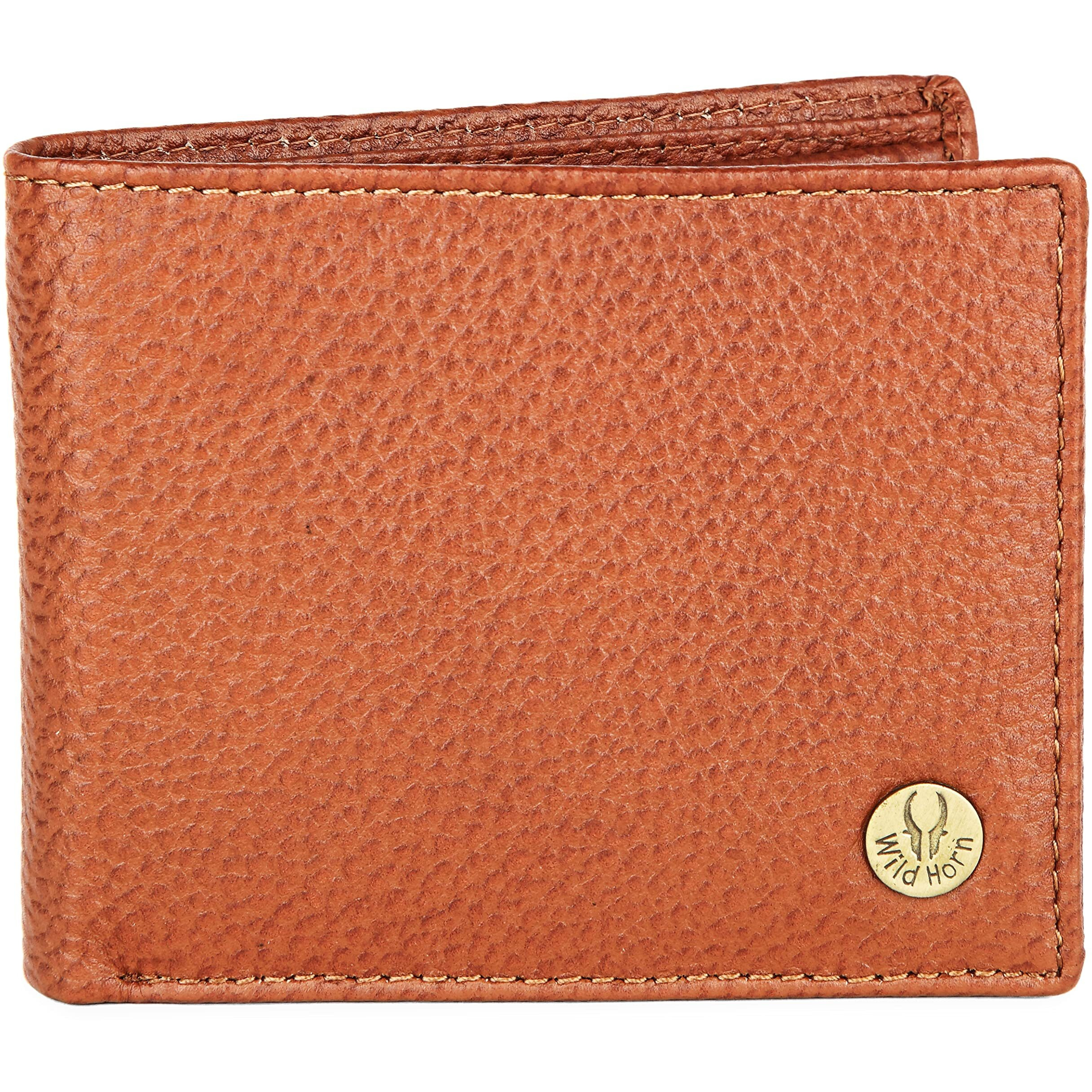 Wildhorn Rfid Protected Leather Wallet For Men,Tan