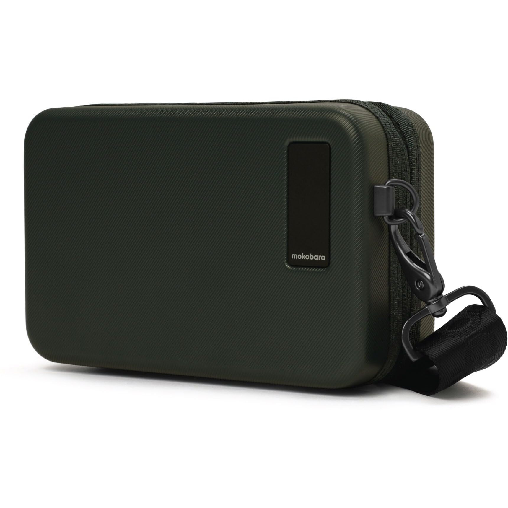 Mokobara Unisex-Adult Solid 7 Cms Sling Bag (M_Seaweed Green) |Material Polycarbonate