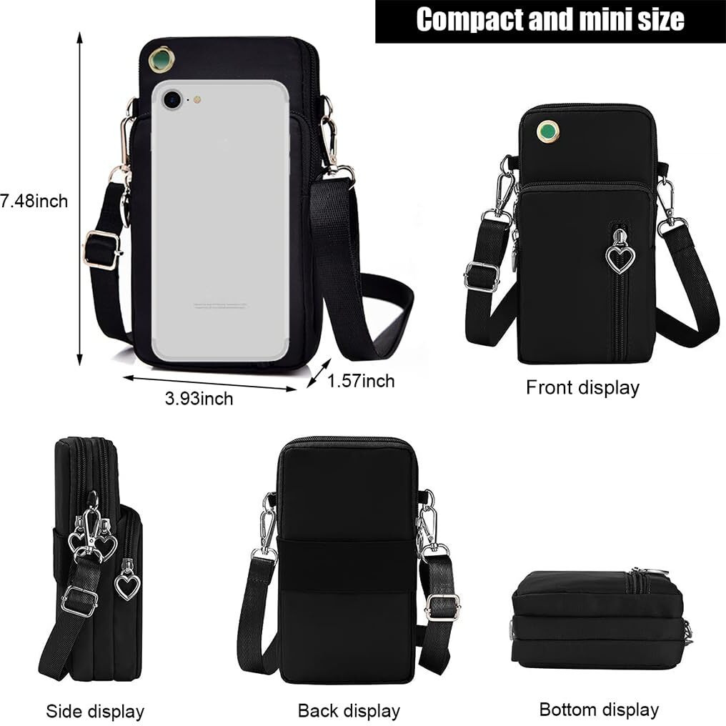 Palay Small Crossbody Phone Bag For Women Mini Wallet Shoulder Crossbody Handbag Wallet With Credit Card Slots Large Purse