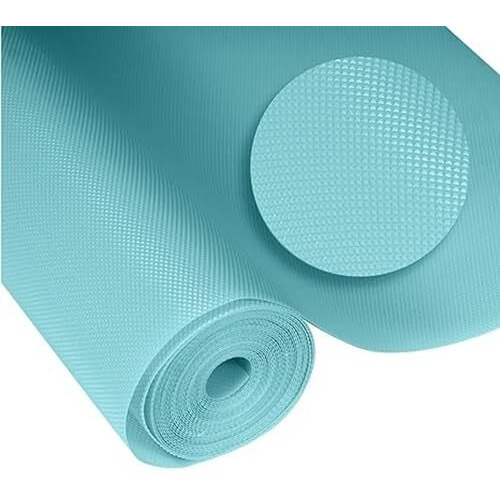 Kayjen (30 Cm X 1.5 M) Eva Useful And Multipurpose Anti Slip Mat/Sheet For Fridge, Kitchen, Drawer, Shelf Liner, Light Blue,Eva