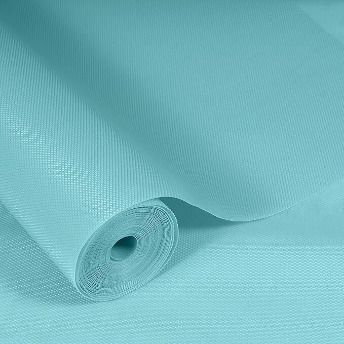 Kayjen (30 Cm X 3 M) Eva Useful And Multipurpose Anti Slip Mat/Sheet For Fridge, Kitchen, Drawer, Shelf Liner, Light Blue,Eva
