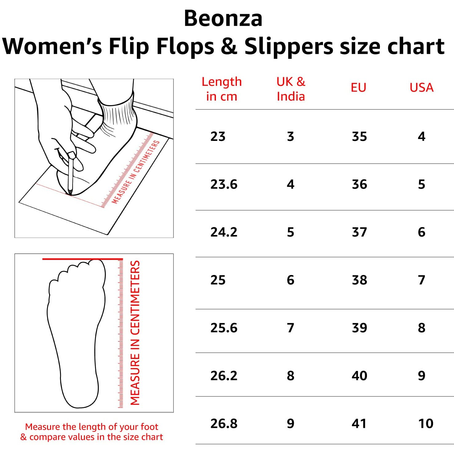 Beonza Women Stylish Slides Flip Flops Slippers