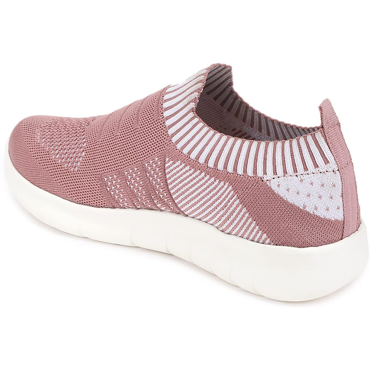 Marc Loire Women's Athleisure Active Wear Slip-On Sneaker Shoes (Onion, Numeric_4)