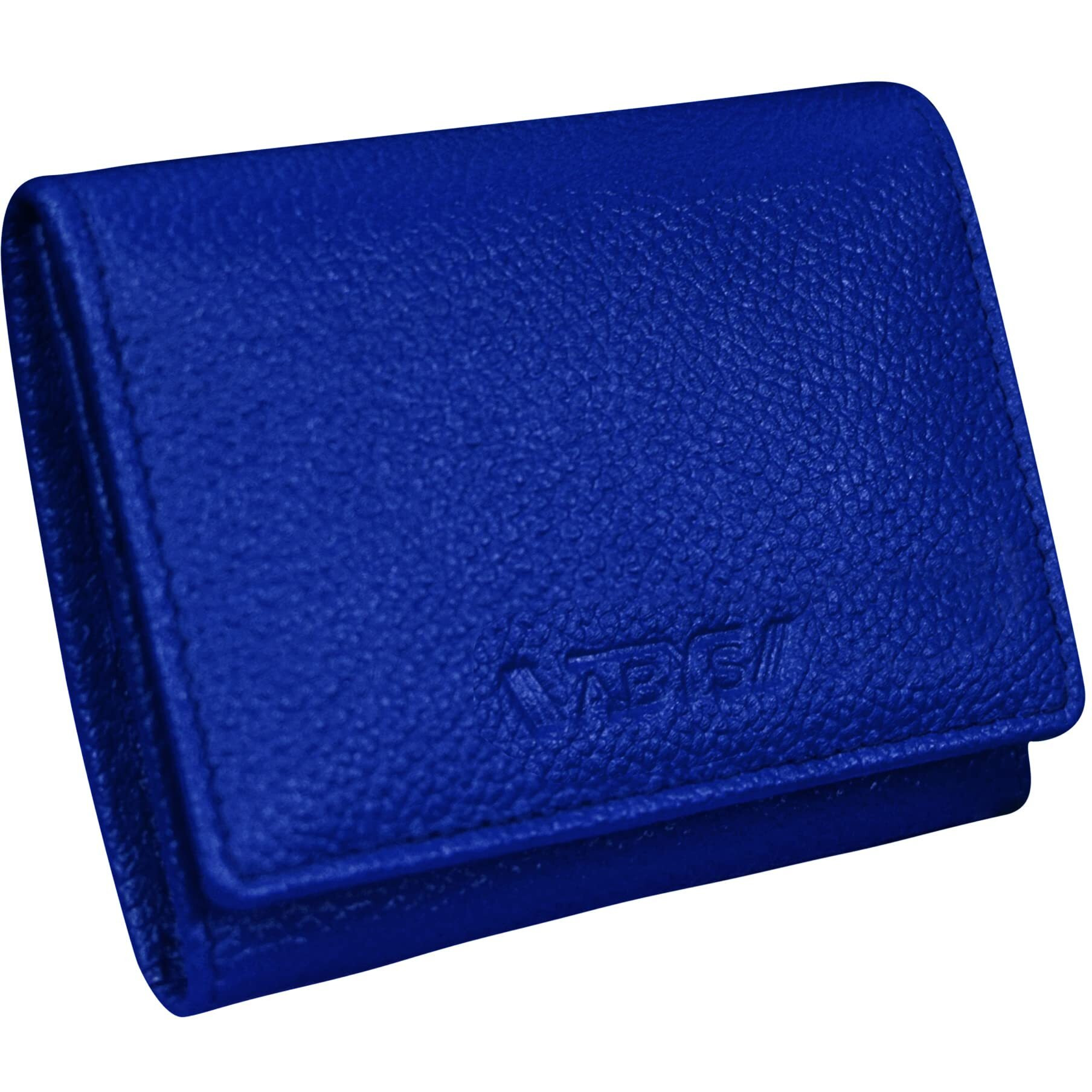 Abys Genuine Leather Royal Blue Card Holder||Atm Card Case For Men & Women (8548Rbl-A)