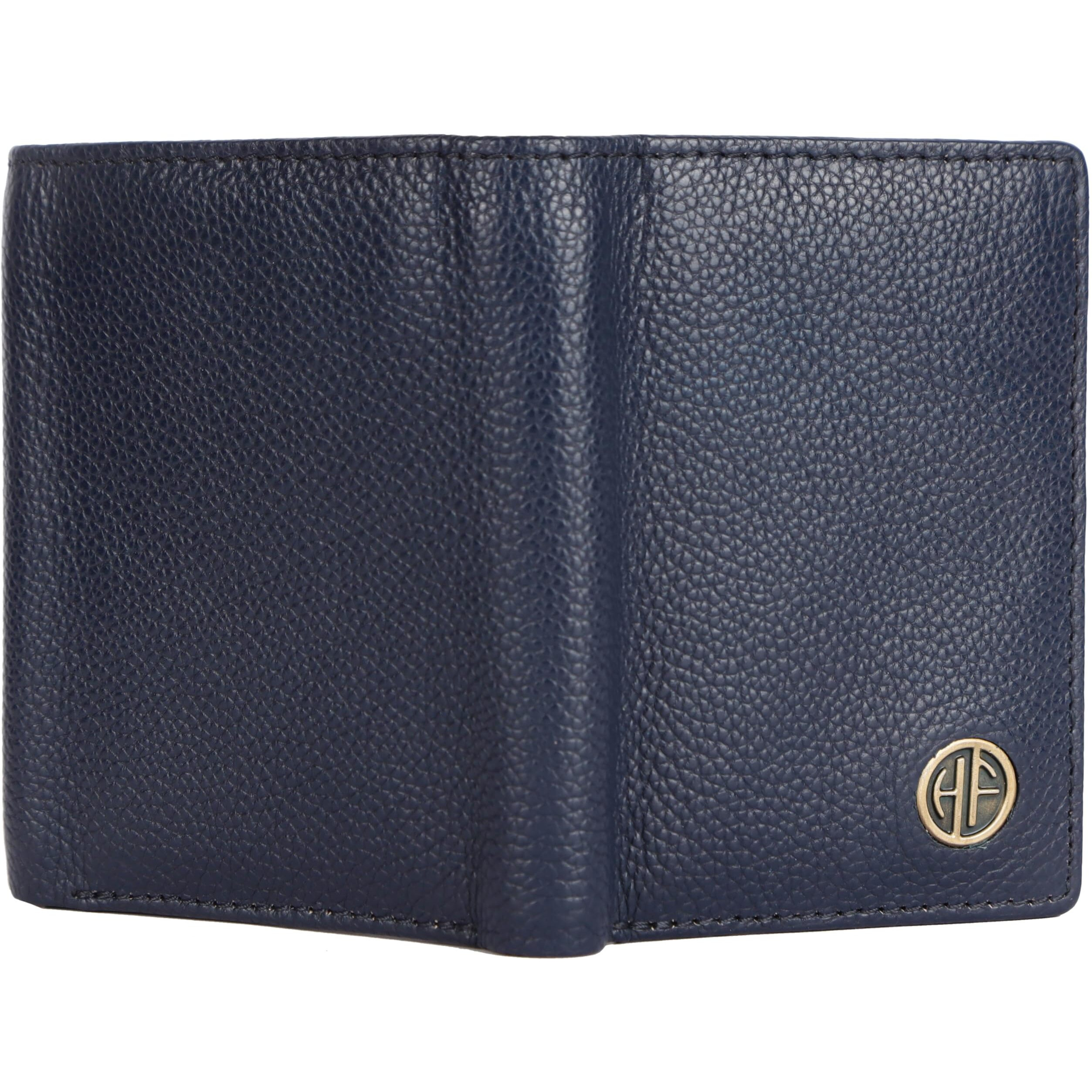 Hammonds Flycatcher Wallet For Men Leather Original, Men Wallet, Leather Wallet For Men Stylish, Mens Wallet Leather, Wallets For Man, 5 Card Slots, Purse For Men Branded, Gift For Men - Blue