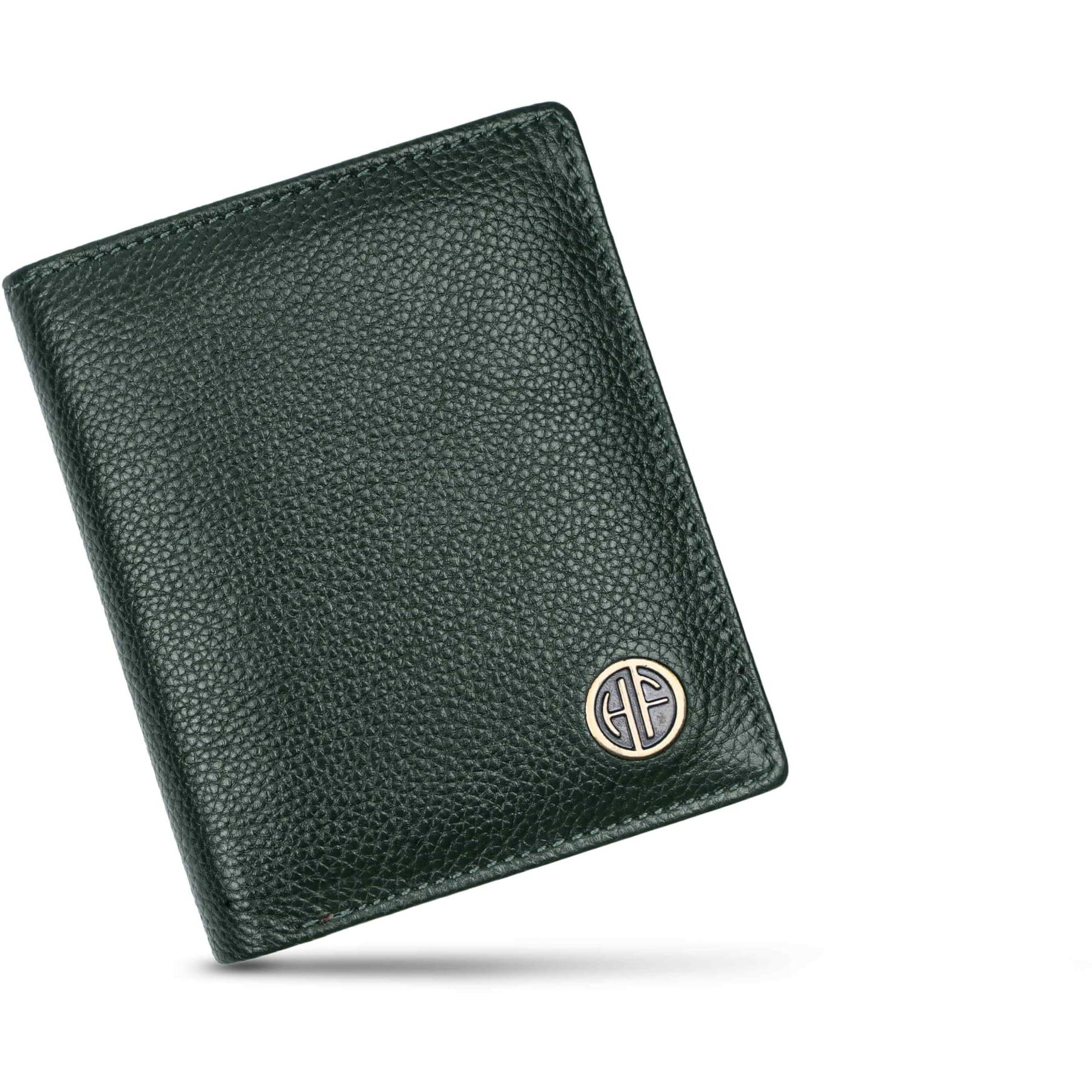Hammonds Flycatcher Wallet For Men Leather Original, Men Wallet, Leather Wallet For Men Stylish, Mens Wallet Leather, Wallets For Man, 3 Card Slots, Purse For Men Branded, Gift For Men - Sea Green