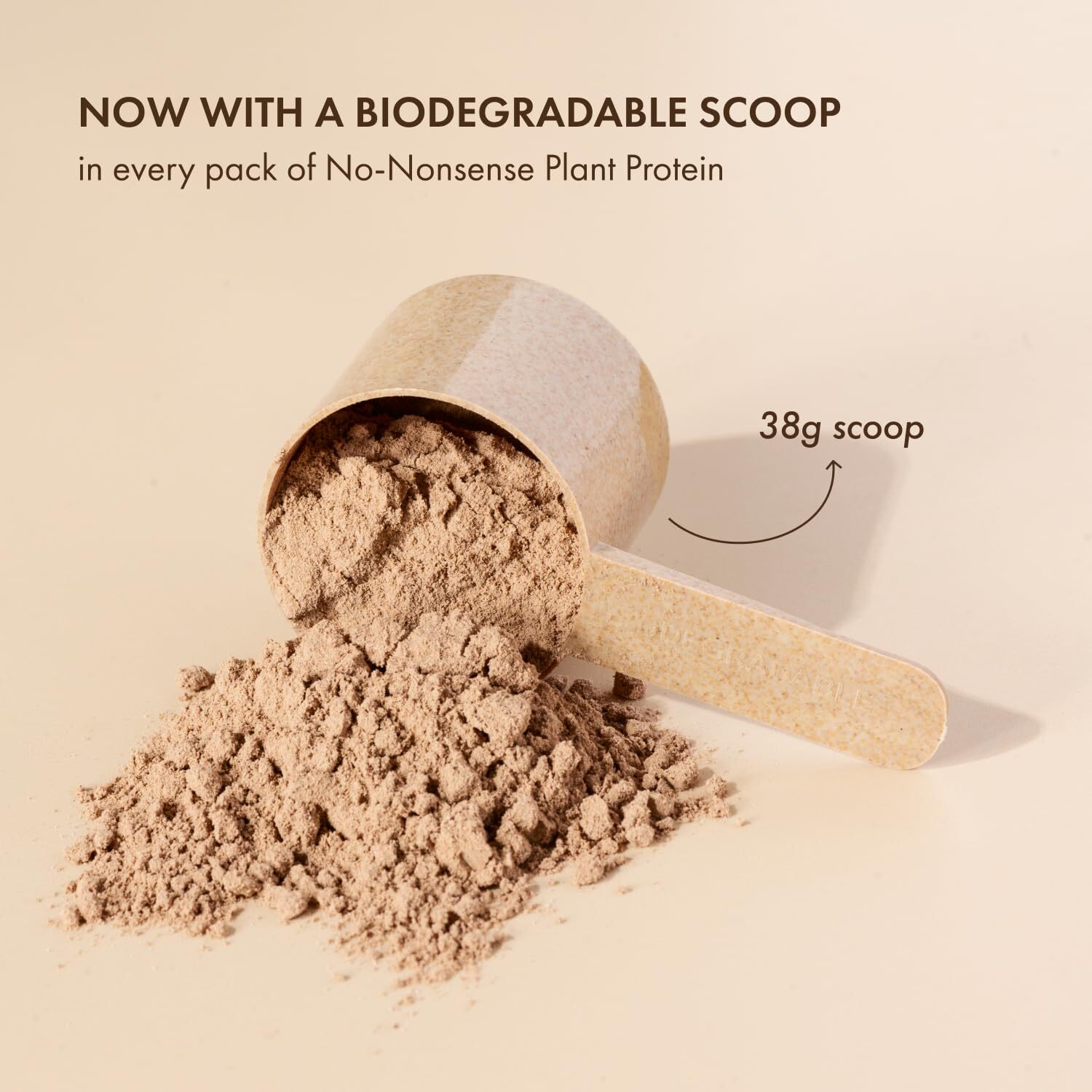 Cosmix No-Nonsense Plant Protein | 24G Protein/Serve | Indonesian Cacao | Organic Pea & Rice Isolate | Vegan Protein | Easy To Digest | All Essential Amino Acids - 500G