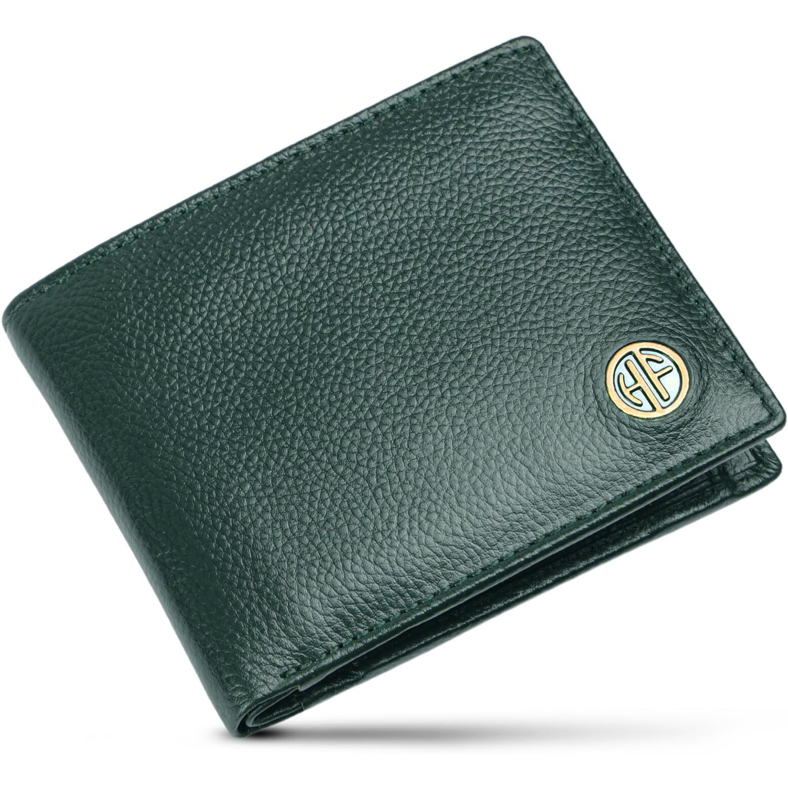 Hammonds Flycatcher Wallet For Men Leather Original, Men Wallet, Leather Wallet For Men Stylish, Mens Wallet Leather, Wallets For Man, 4 Card Slots, Purse For Men Branded, Gift For Men - Sea Green