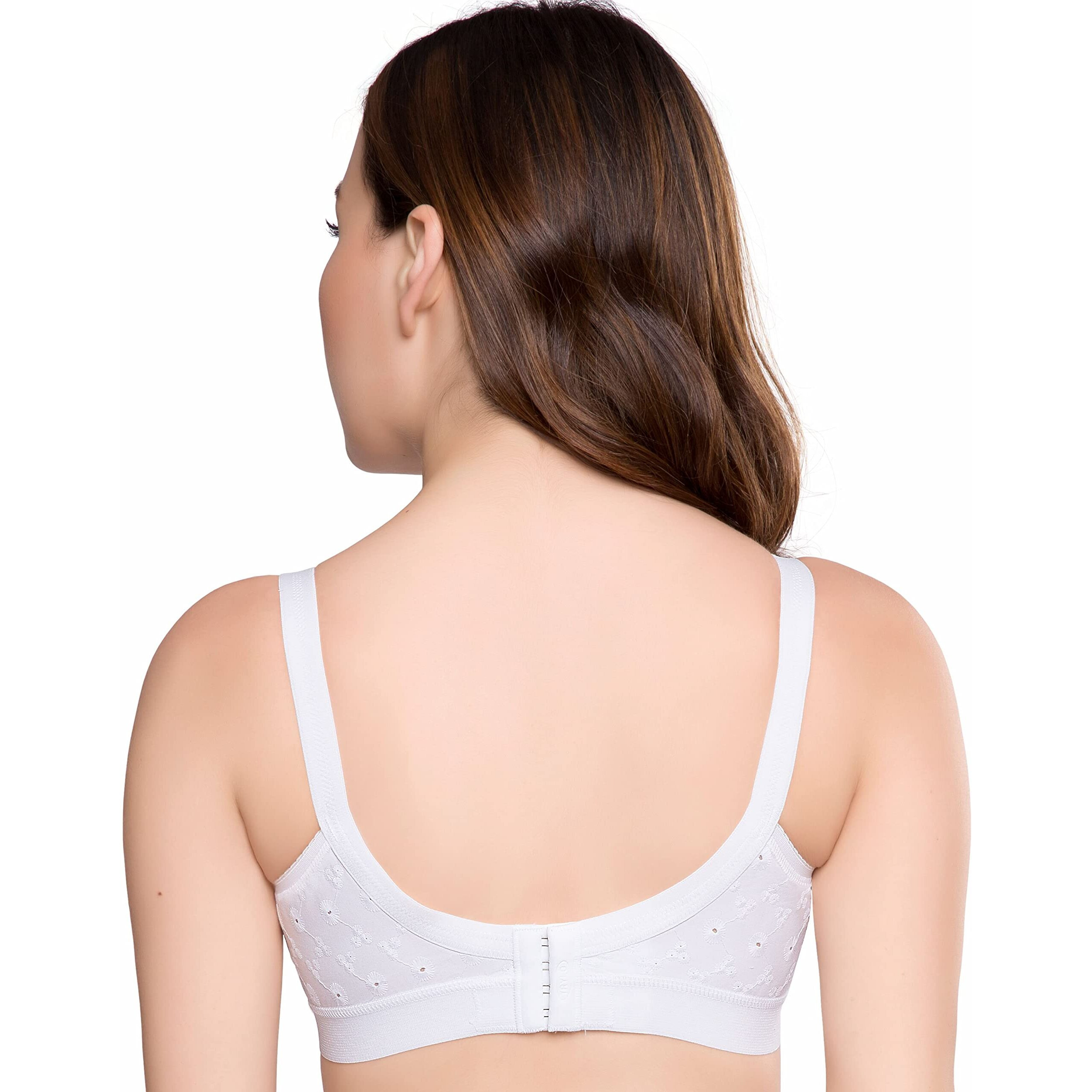 Krutika Chikan 40 White D - Cup