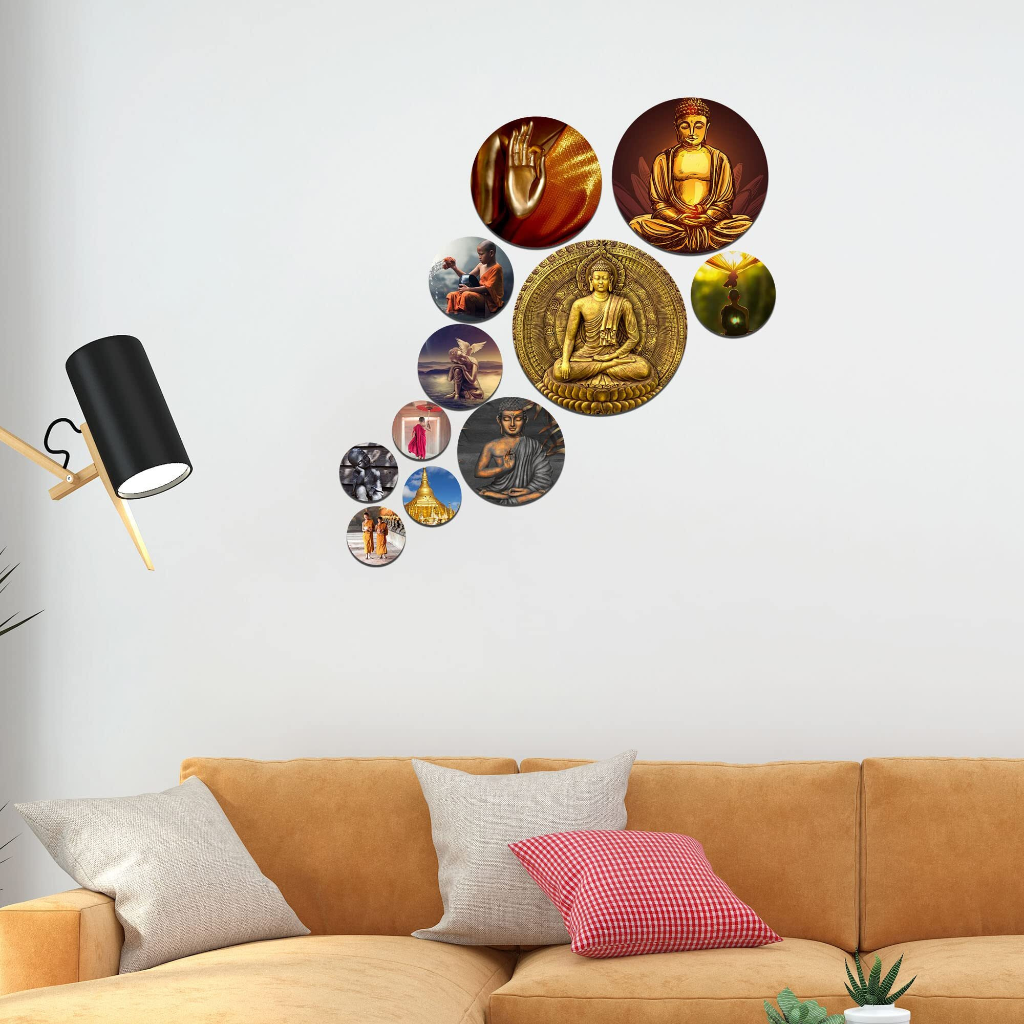Artvibes Designer Mdf Wooden Wall Hanging Decoration Item For Home | Office | Gift | Wooden Wall Hanging Ornaments | Wall Art | Living Room | Bedroom | Wall Decorative Items (Wps_123N)