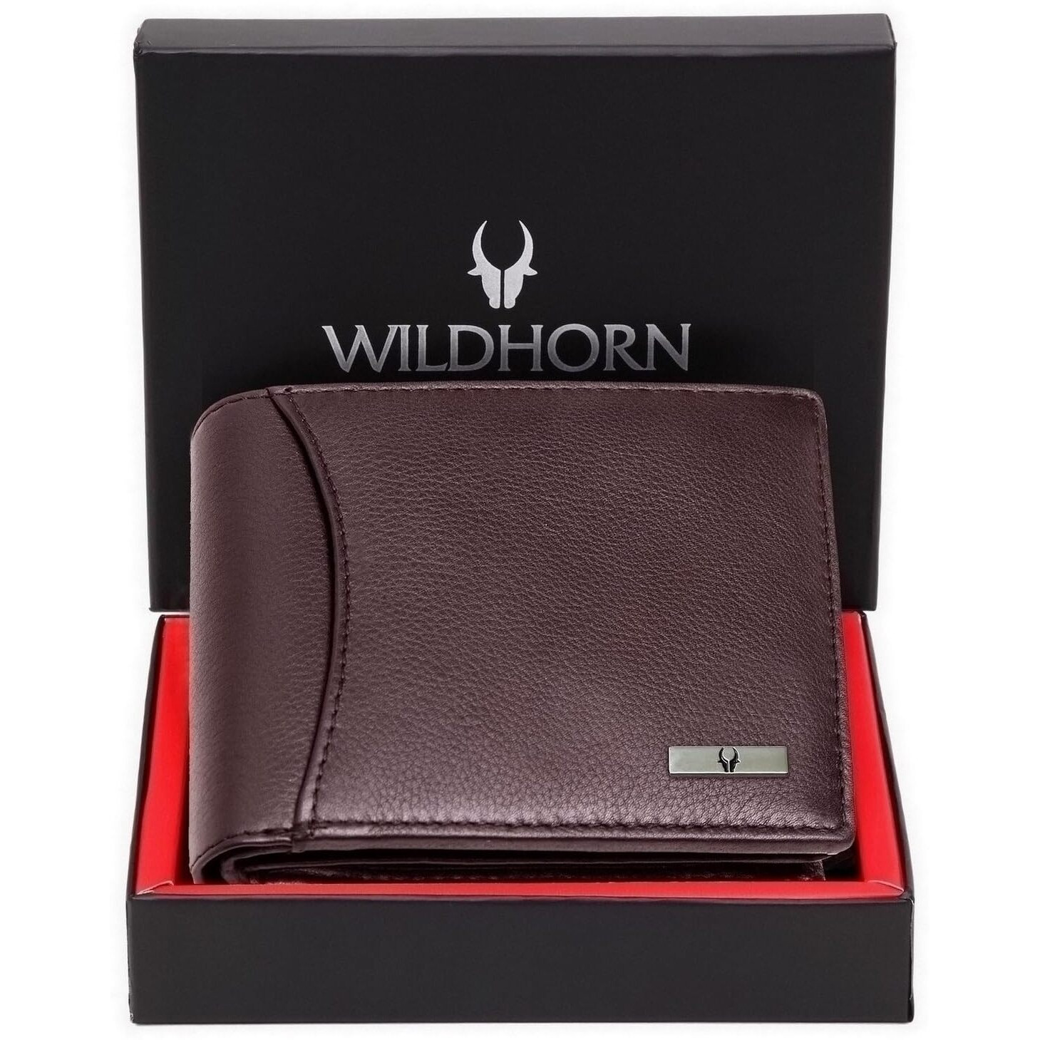 Wildhorn Rfid Protected Leather Wallet For Men, Brown