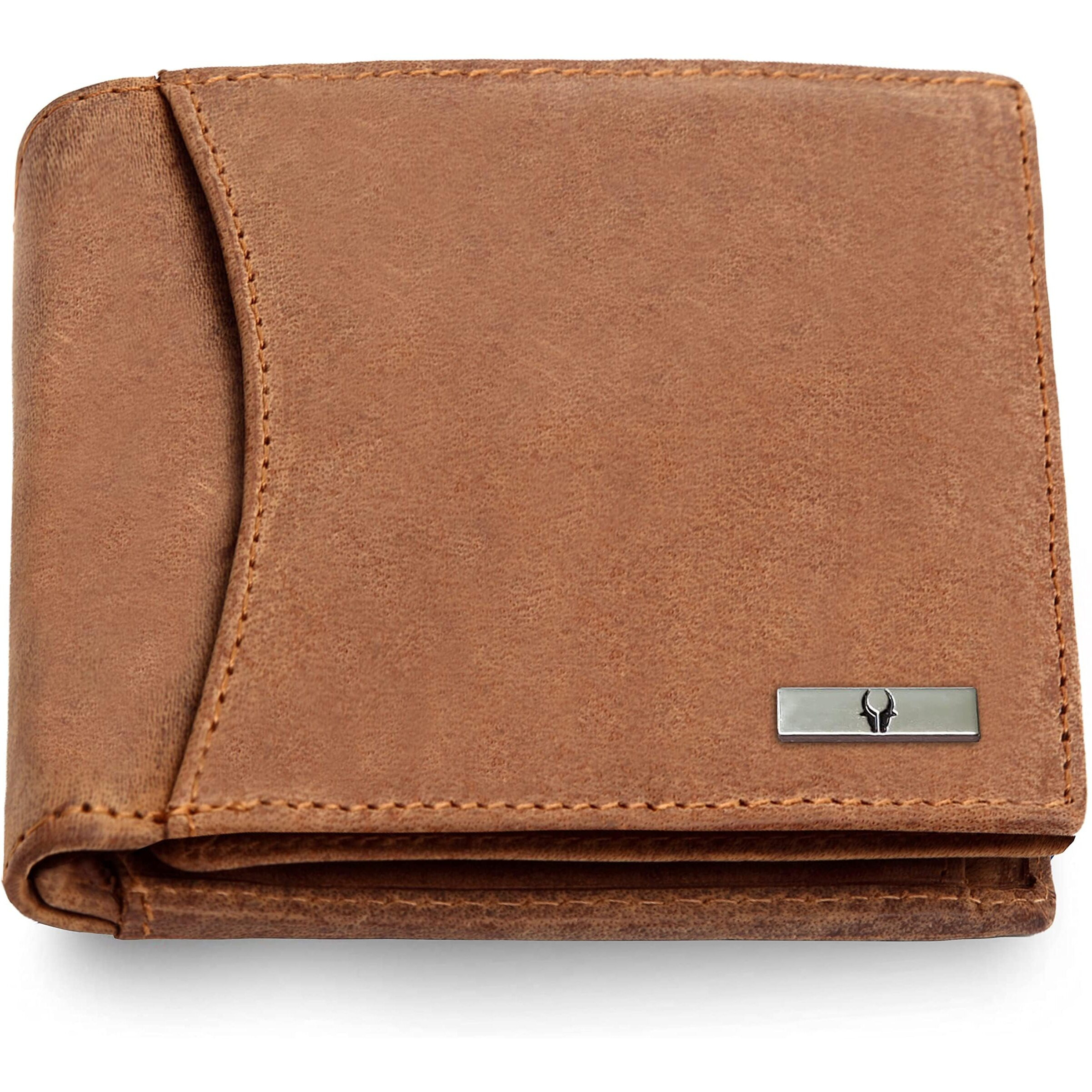 Wildhorn Leather Wallet For Men, Tan Hunter,(Pack Of 1)