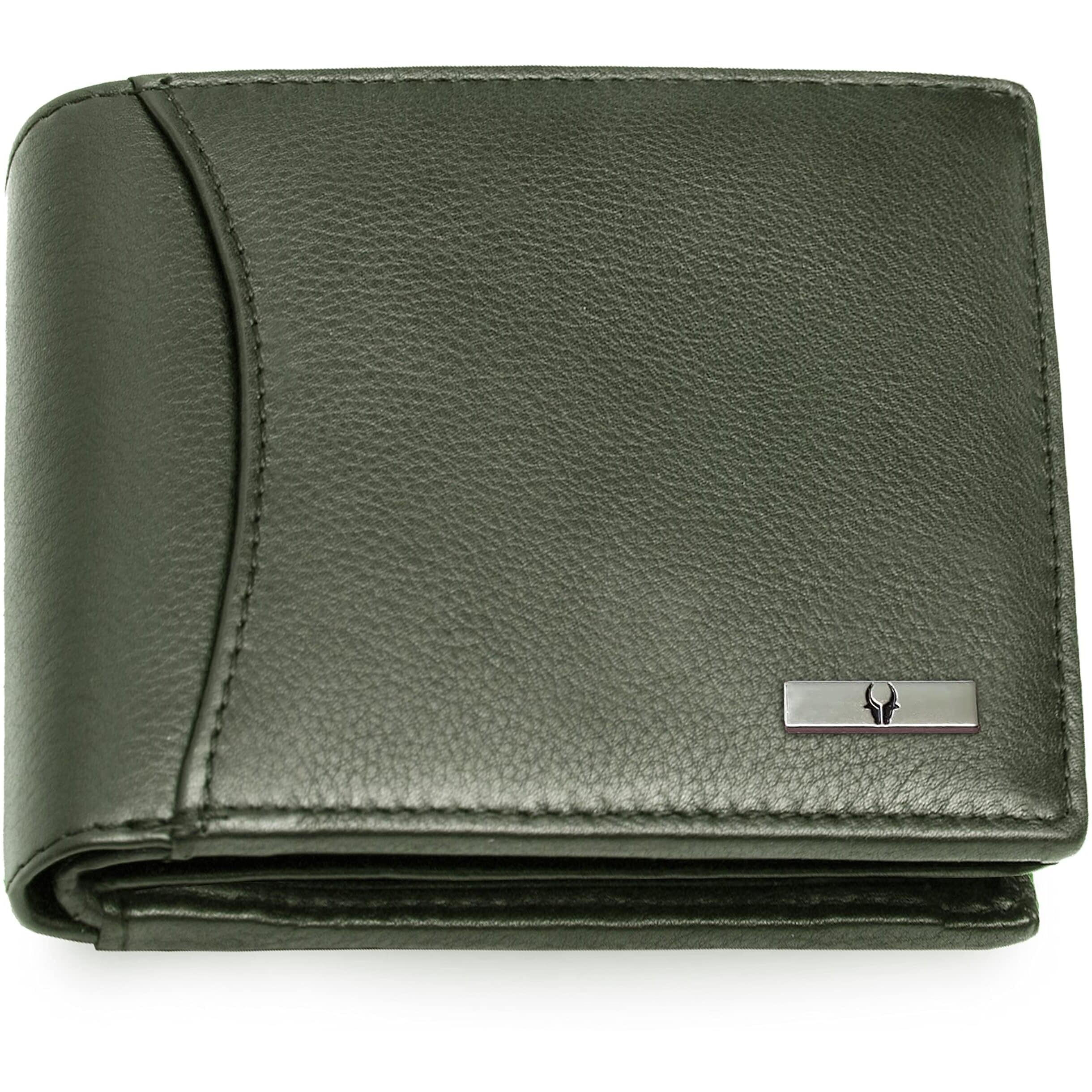 Wildhorn Rfid Protected Leather Wallet For Men, Green