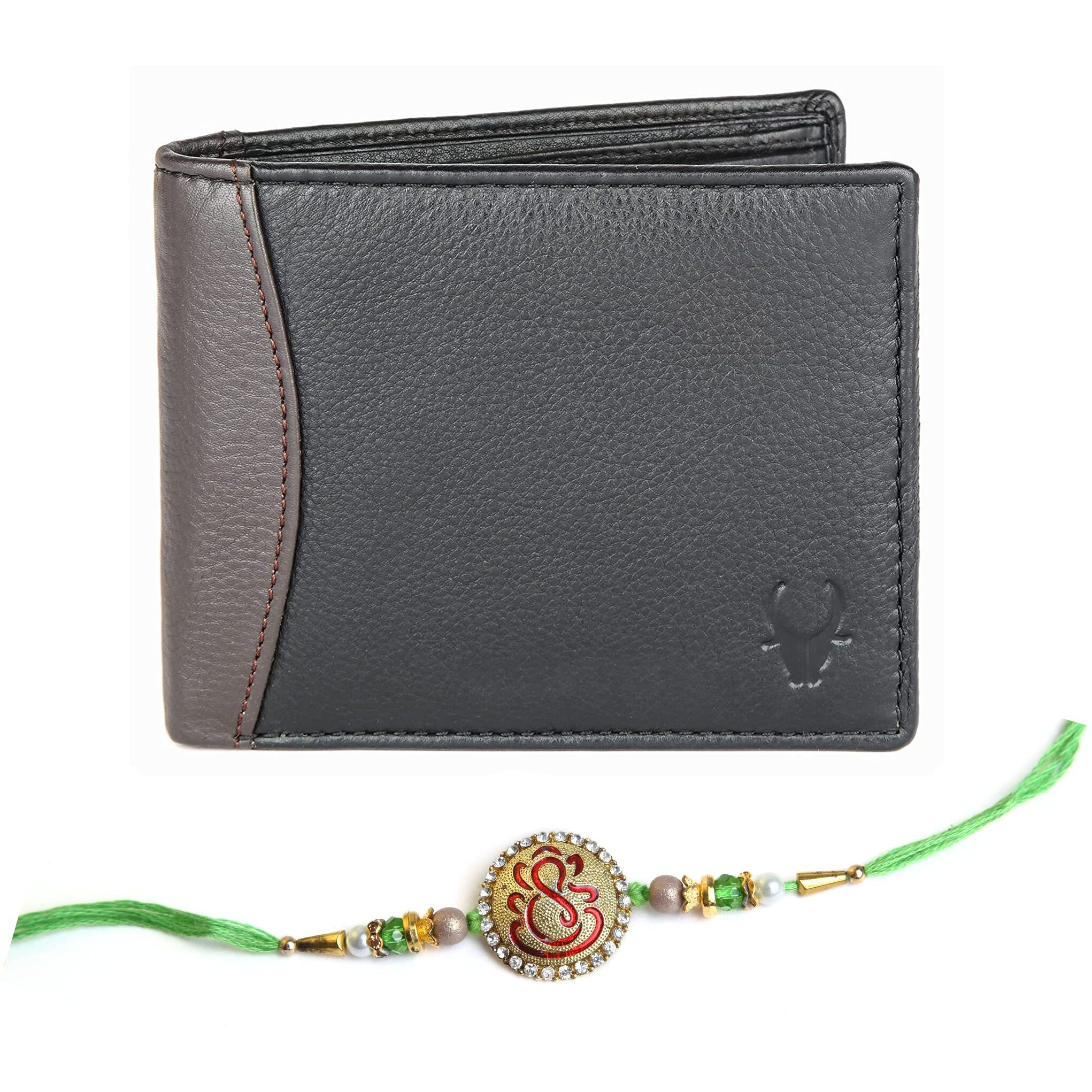 Wildhorn Leather Men Wallet(Black)