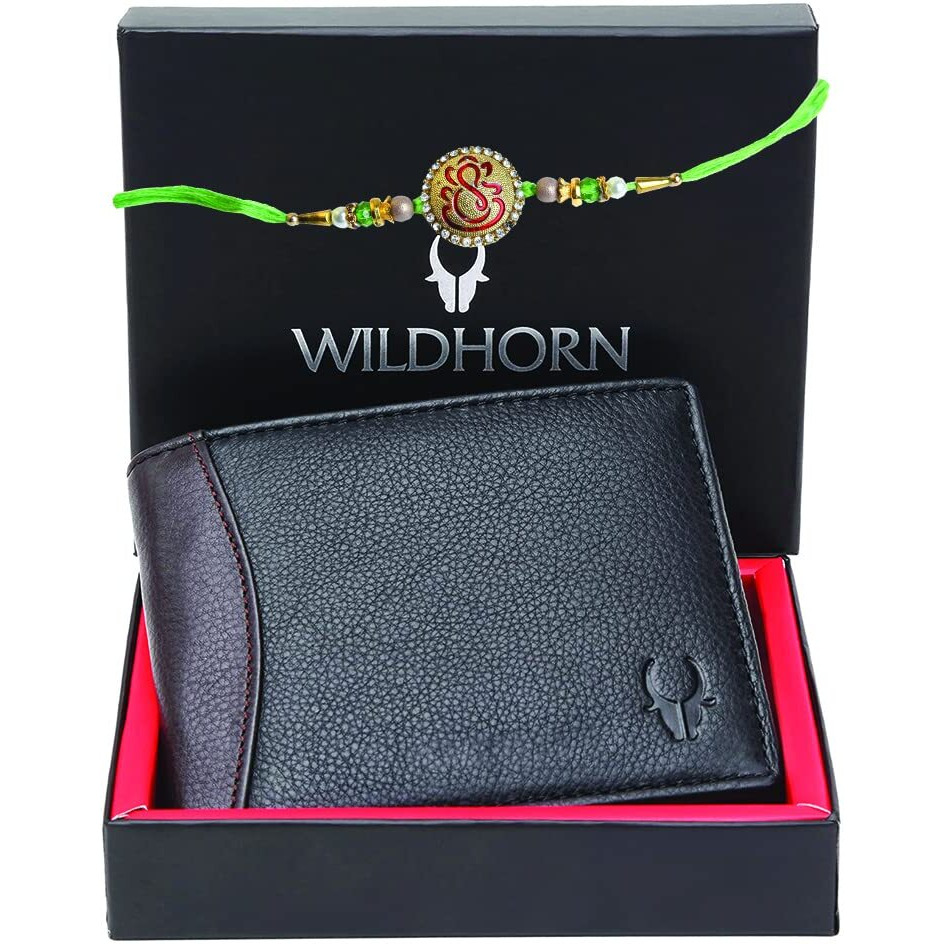 Wildhorn Leather Men Wallet(Black)