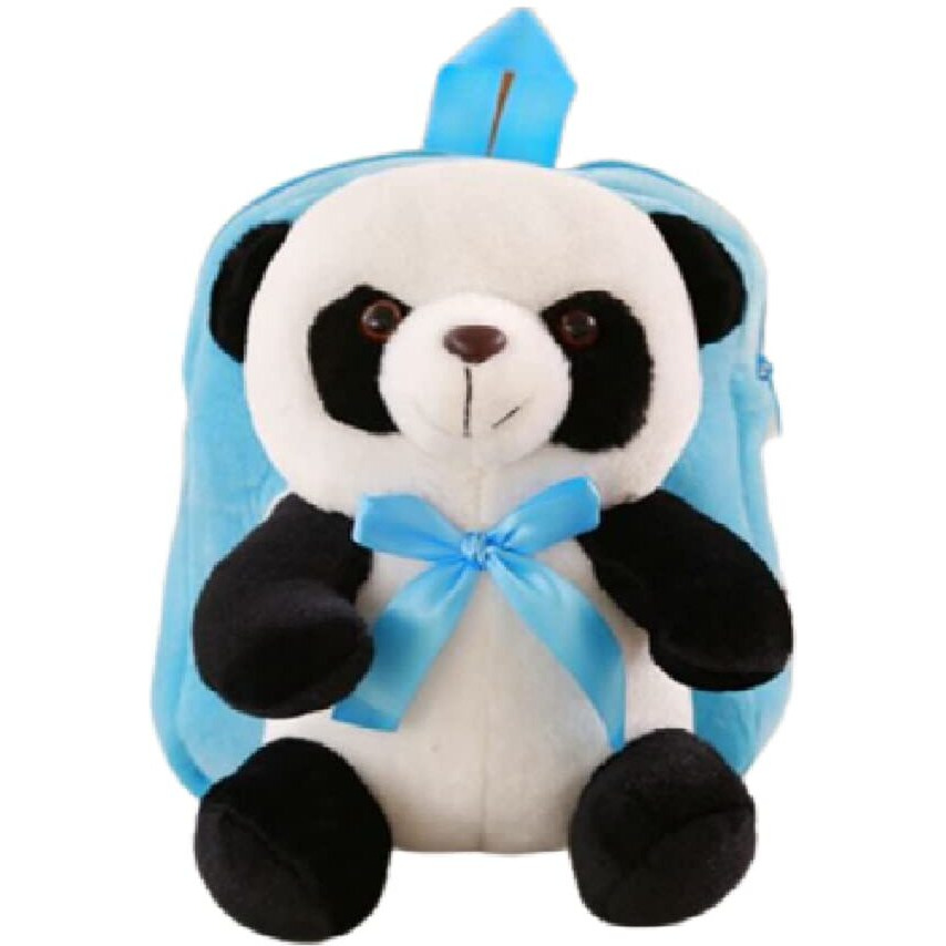 Frantic Kids Soft Animal Cartoon Travelling School Bag Printed Soft Plush Backpacks Boys Girls Baby For 2 To 5 Years Baby/Boys/Girls Nursery, Preschool, Picnic(Fullbody_Skypanda_2022)
