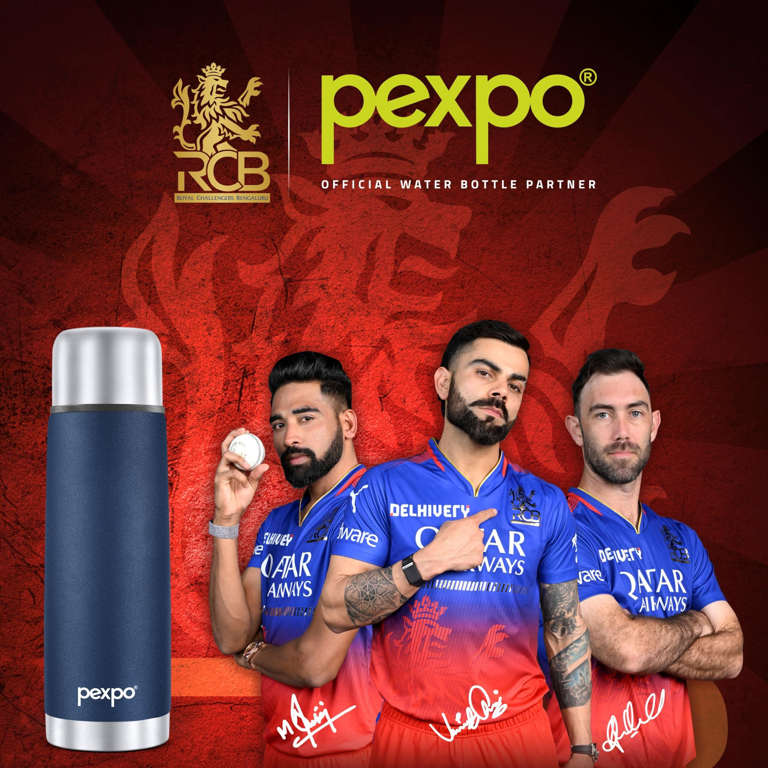 Pexpo Flamingo|Isi Certified|Vacuum Insulated Hot & Cold Stainless Steel Flask |Jute Bag|- 500Ml Denim Blue |Steel Bottle|Thermoflask|Leak Proof|Travelling|School & Trekking|Office|Men, Women & Kids