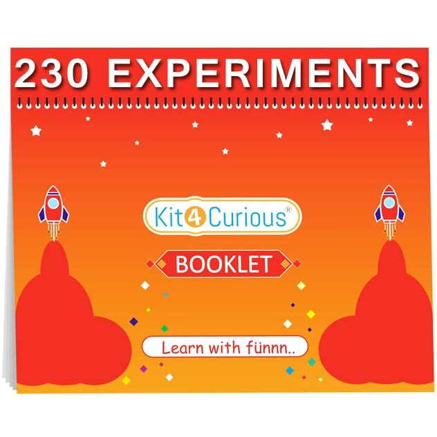 Kit4Curious 230 Diy Projects Science & Fun Innovation Stem Activity Kit With Booklet And Tutorial