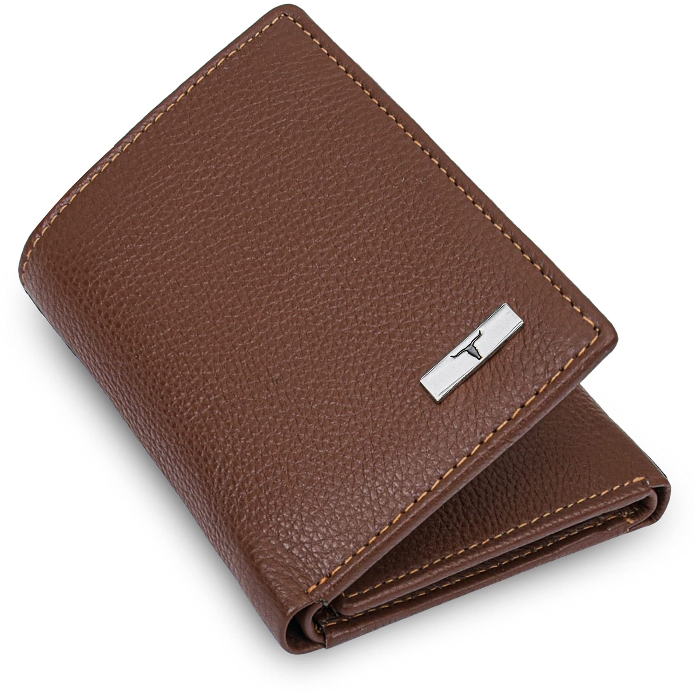 Urban Forest Travis Redwood Leather Wallet For Men