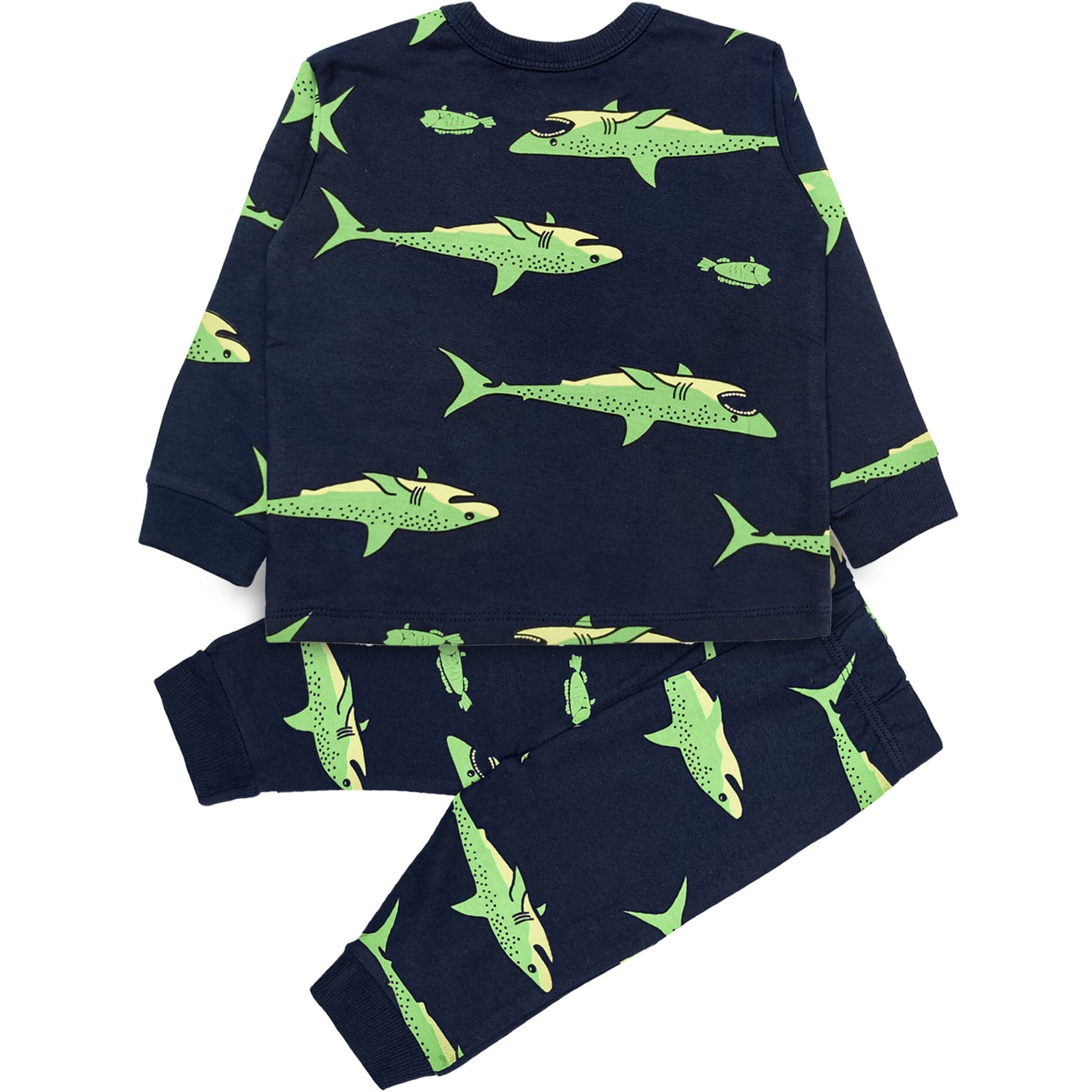 Ariel Cotton Fleece Clothing Sets For Boys & Girls - Unisex Winter Clothing Sets Full Sleeve T-Shirt & Pant (Multicolor)