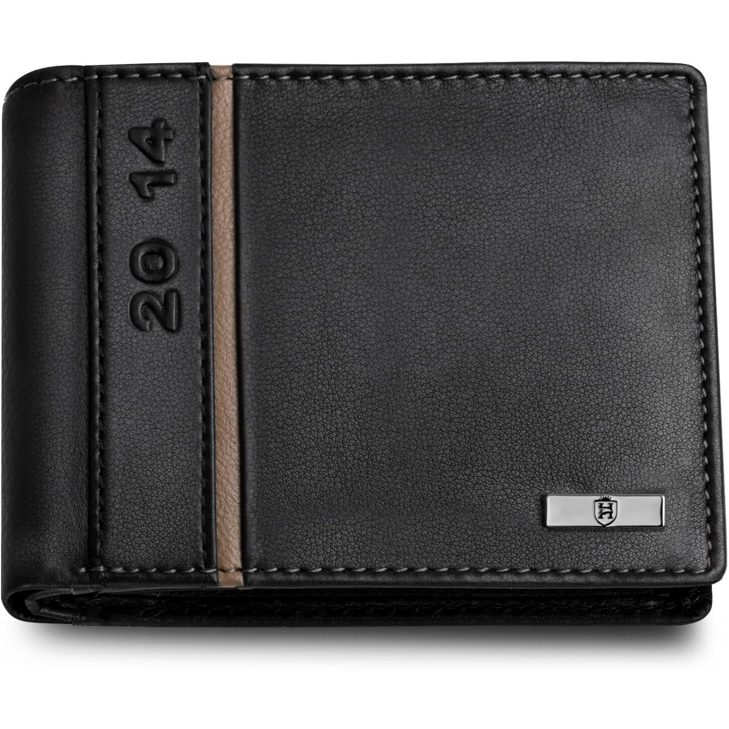 Hornbull Miller Wallet For Men | Stylist Mens Wallet With Rfid Blocking | Wallet Men Genuine Leather Black Nappa | Gift For Men