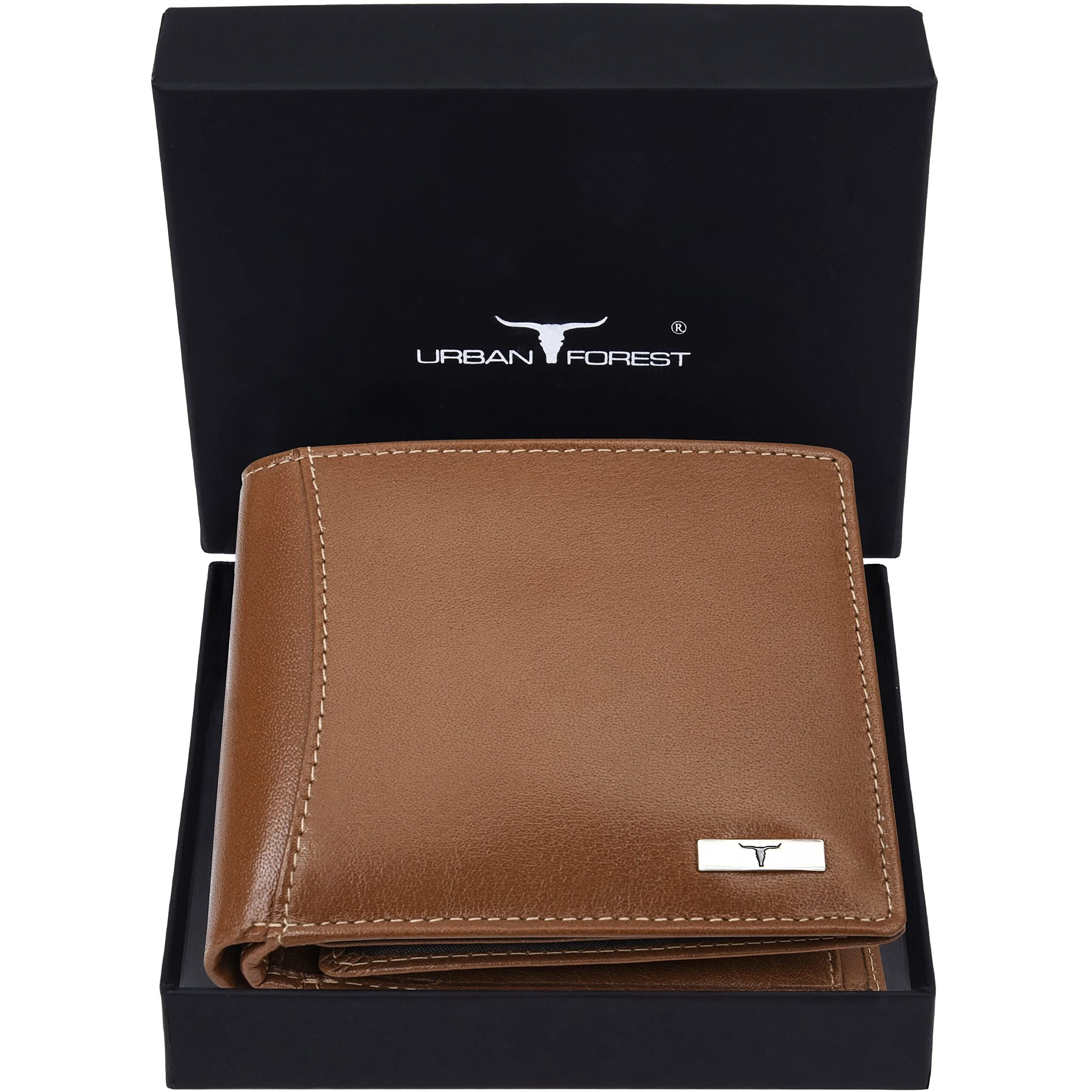 Urban Forest Oliver Cognac Leather Wallet For Men