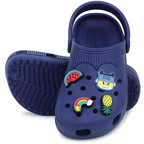 Hygear Unisex-Child Jibbex Navy Blue Clogs_1 Uk (Hg-Ke-1001)
