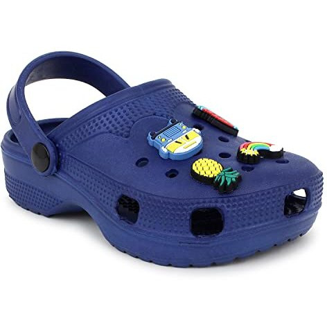Hygear Unisex-Child Jibbex Navy Blue Clogs_1 Uk (Hg-Ke-1001)