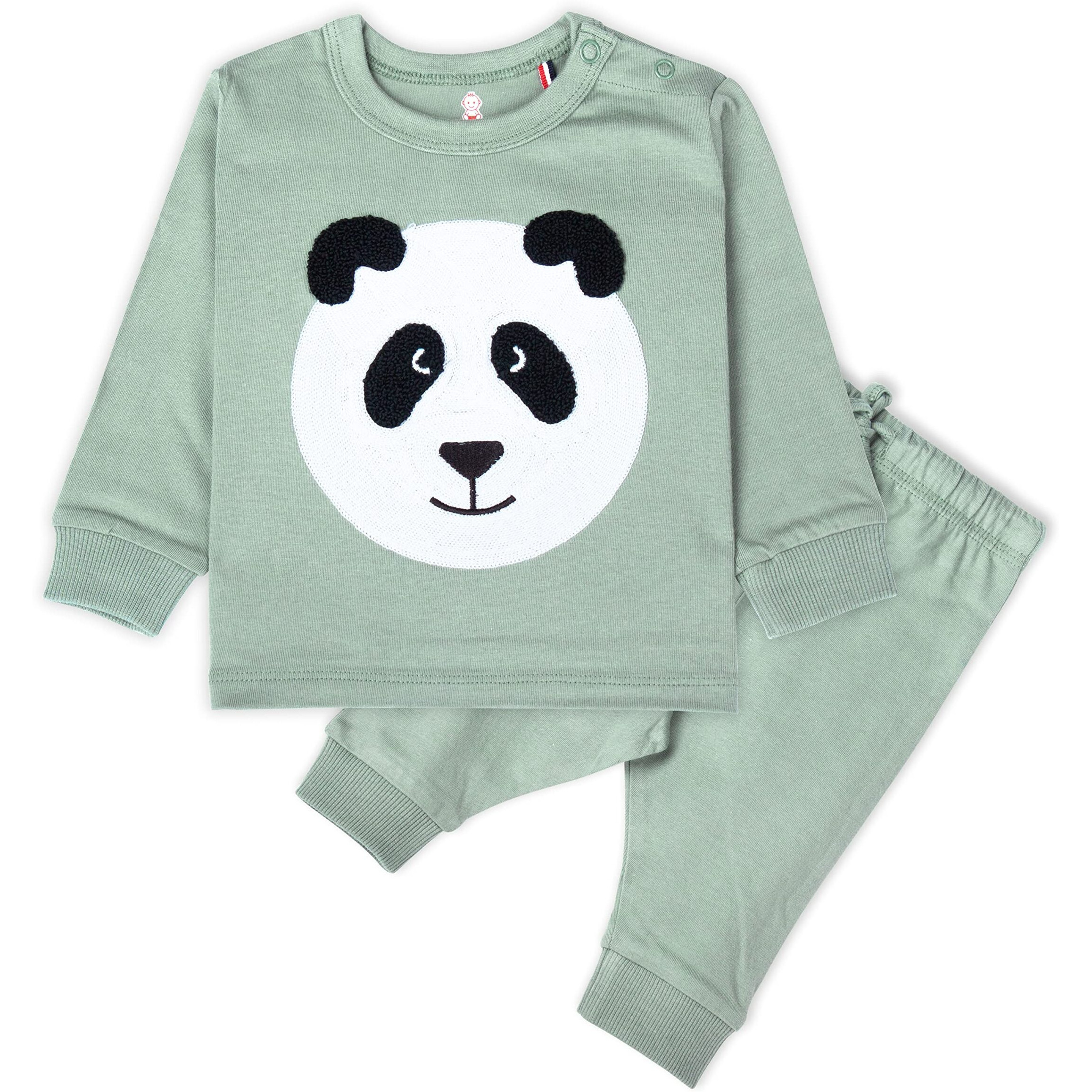 Ariel Cotton Fleece Clothing Sets For Boys & Girls - Unisex Winter Clothing Sets Full Sleeve T-Shirt & Pant