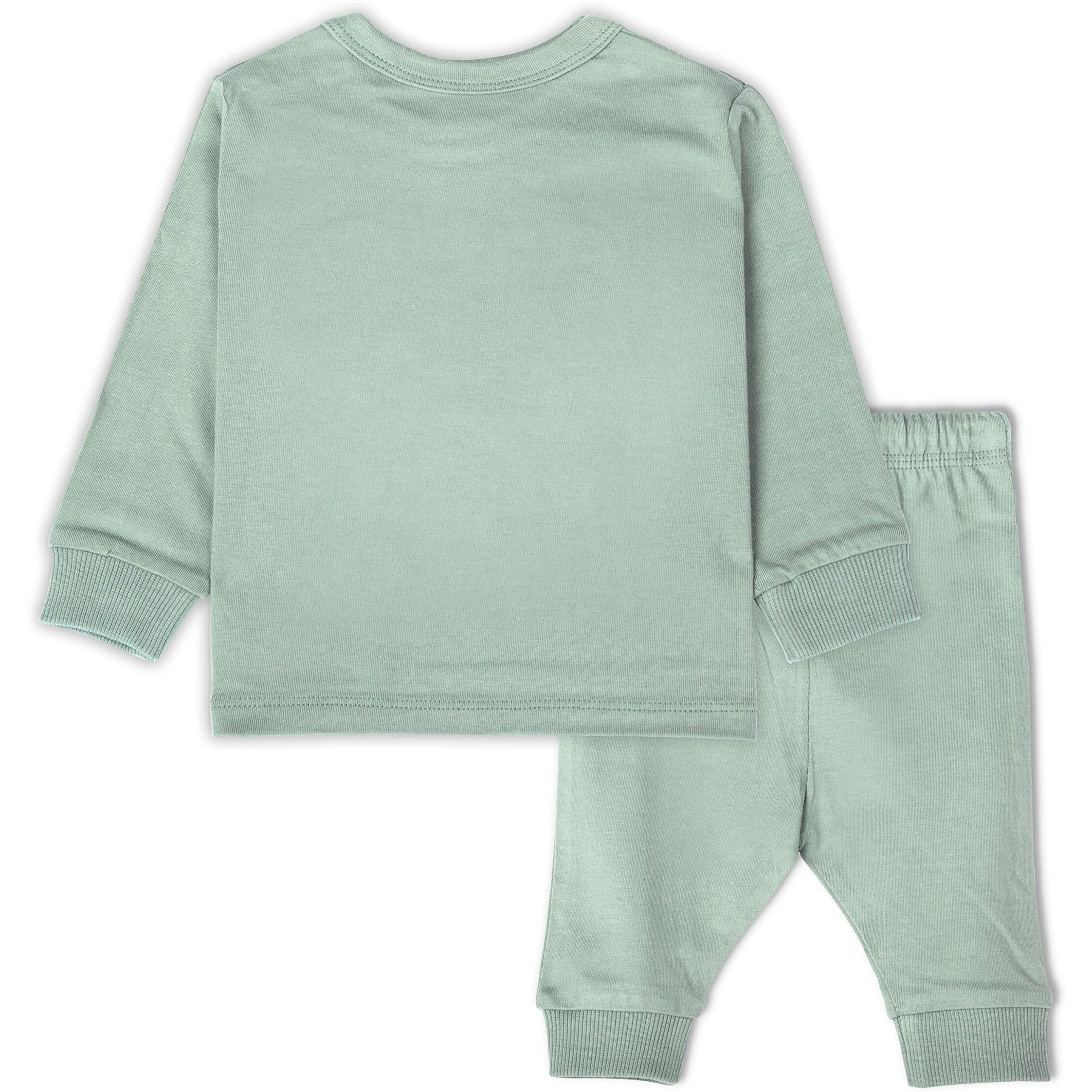 Ariel Cotton Fleece Clothing Sets For Boys & Girls - Unisex Winter Clothing Sets Full Sleeve T-Shirt & Pant