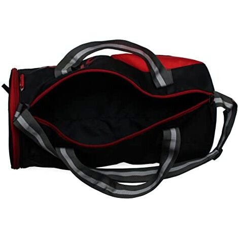 Sfane Polyester 23Cms Duffle/Shoulder/Gym Bag For Men & Women With Separate Shoe Compartment (Bg - 05 Half Ltshoe Comptt_Multicolor)