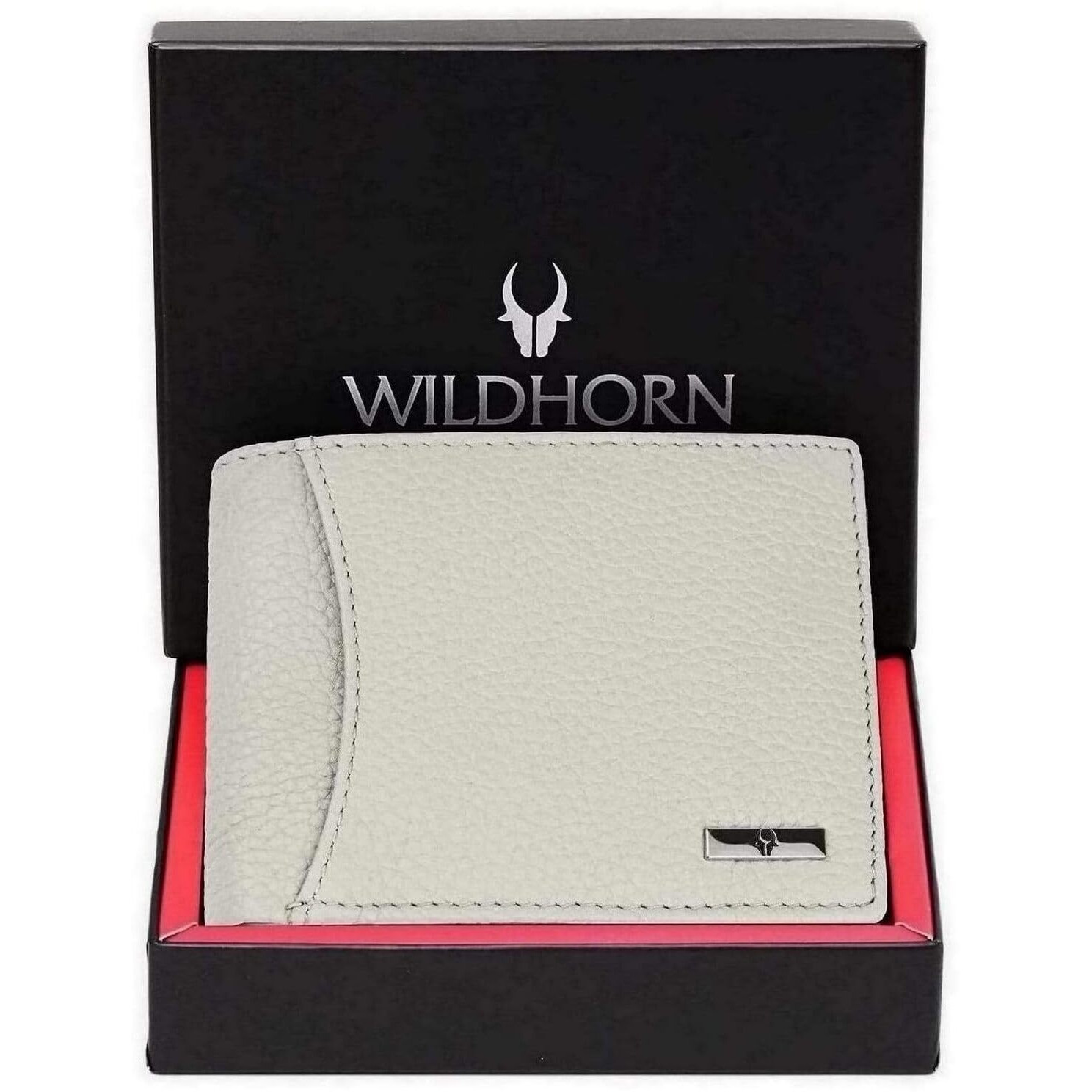 Wildhorn Leather Wallet For Men, Beige,(Pack Of 1)