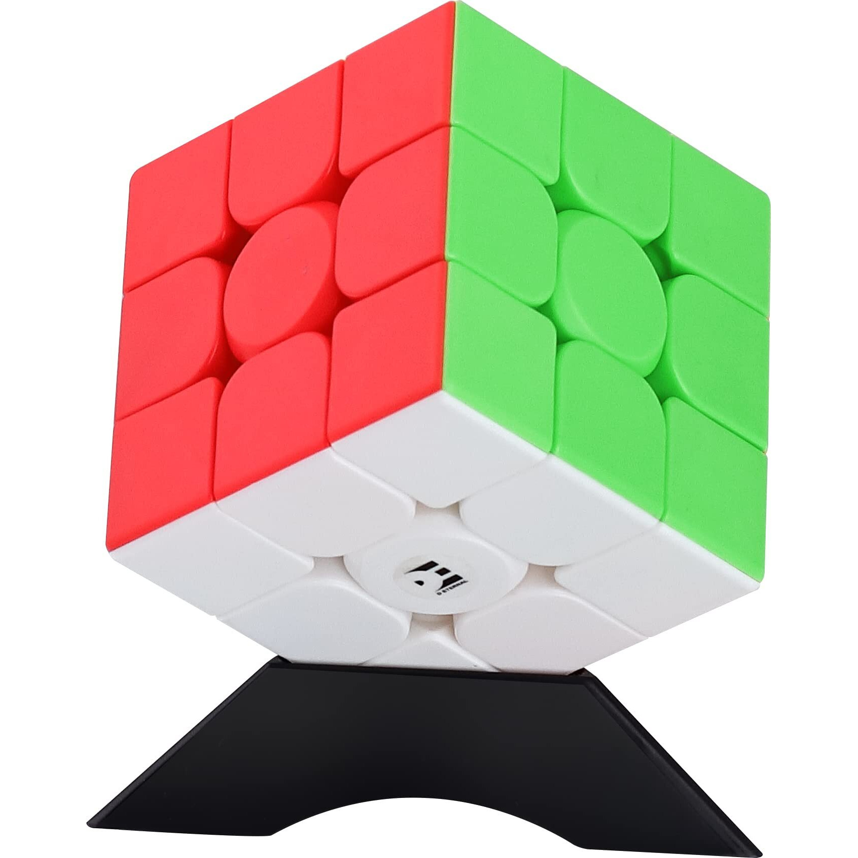 D Eternal Magnity 3M Magnetic Cube 3X3 High Speed Stickerless Magic Magnet Speed Cubic Puzzle Cube 3 By 3 Game For Kids Boys & Girls, Multicolor