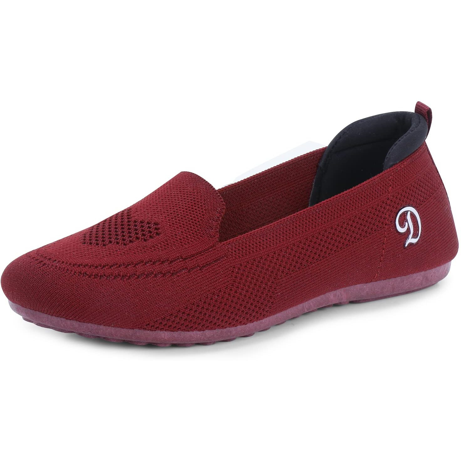 Doctor Extra Soft Flexible Memory Foam Women's Shoes For Walking Gym Training,Casual, Sports,Slip-On,Lightweight Lace Up Athletics Slipon Running Sneaker For Ladies And Girls D-1003-Maroon-8 Uk