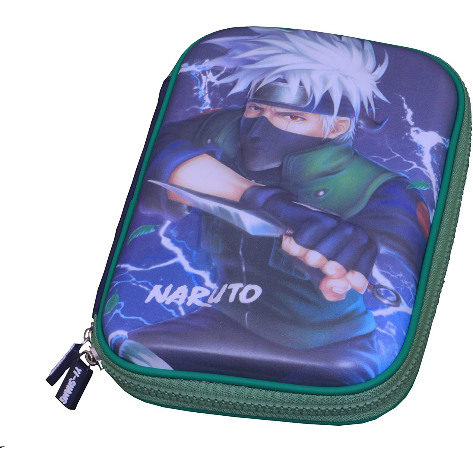 Kadeaux New Kids Designer Cute Premium Stylish Multipurpose Naruto Pencil Box Pencil Case Large Capacity Hardtop Eva Pouch Organizer For Girls And Boys Organizer For Women And Men, Multicolor