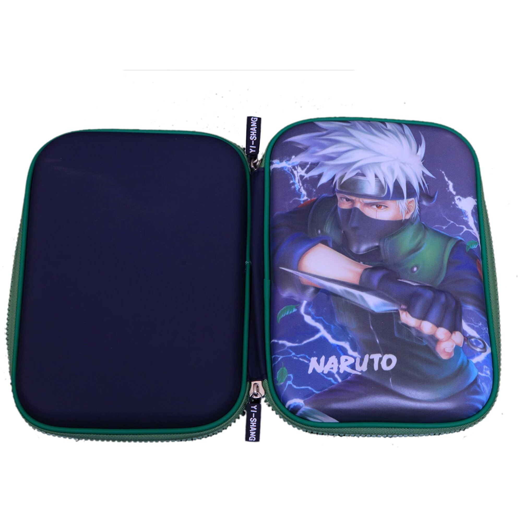 Kadeaux New Kids Designer Cute Premium Stylish Multipurpose Naruto Pencil Box Pencil Case Large Capacity Hardtop Eva Pouch Organizer For Girls And Boys Organizer For Women And Men, Multicolor