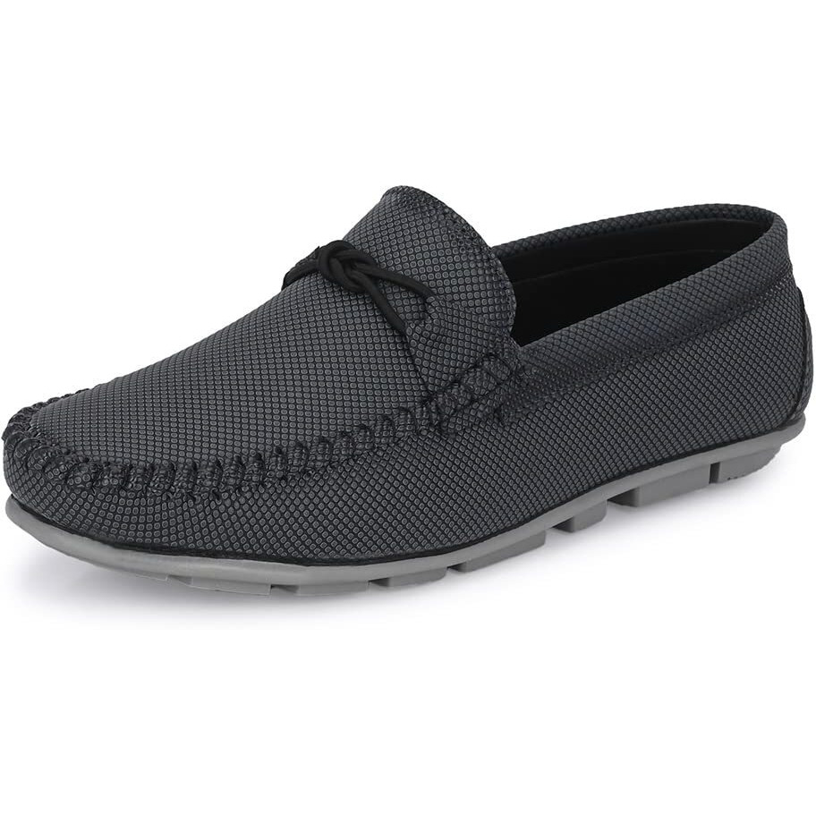 Mactree Men's Loafer (Grey, Numeric_6)