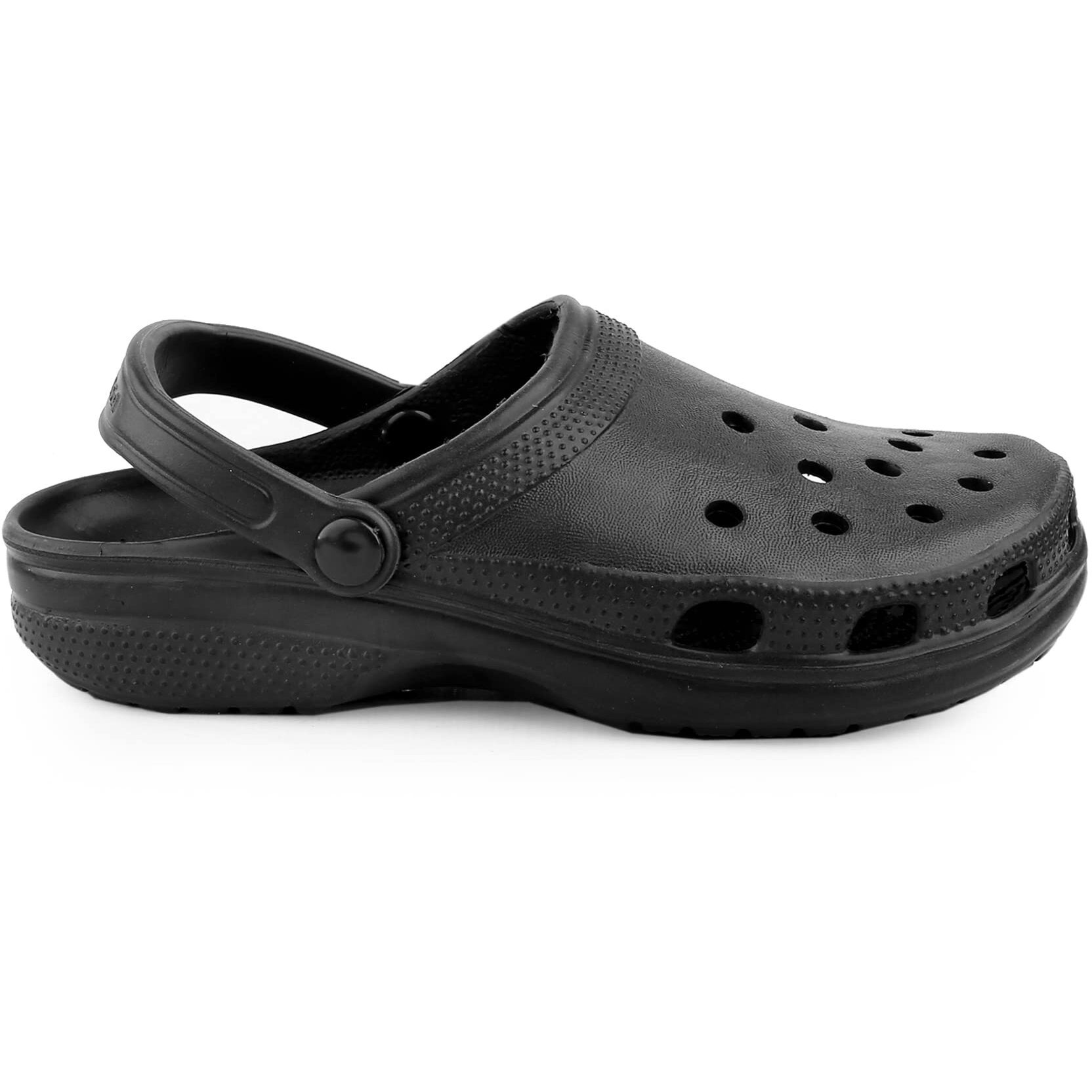 Kraasa Clogs For Men, Casual Sandals For Men, Walking Clogs For Men's Black Uk 9