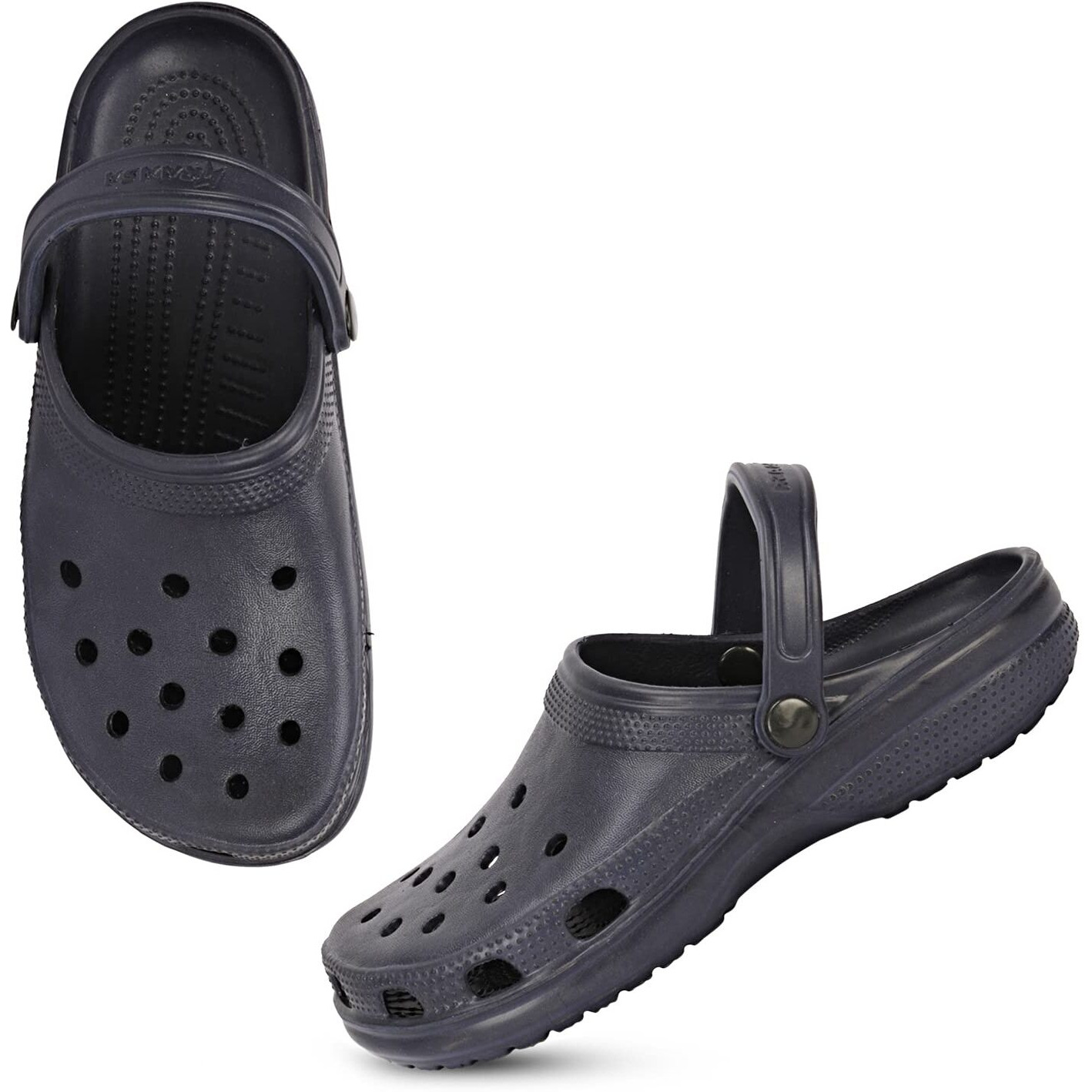 Kraasa Clogs For Men, Casual Sandals For Men, Walking Clogs For Men's Navy Uk 9