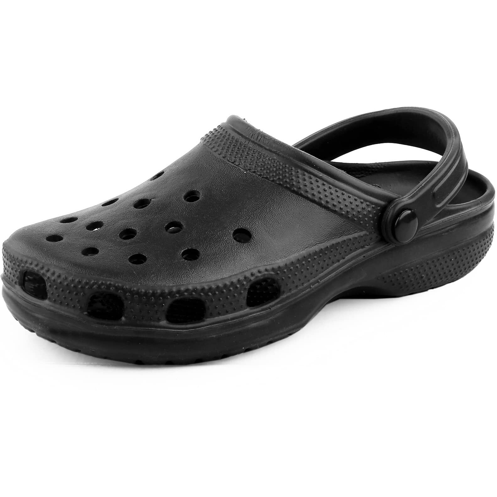 Kraasa Clogs For Men, Casual Sandals For Men, Walking Clogs For Men's Black Uk 8
