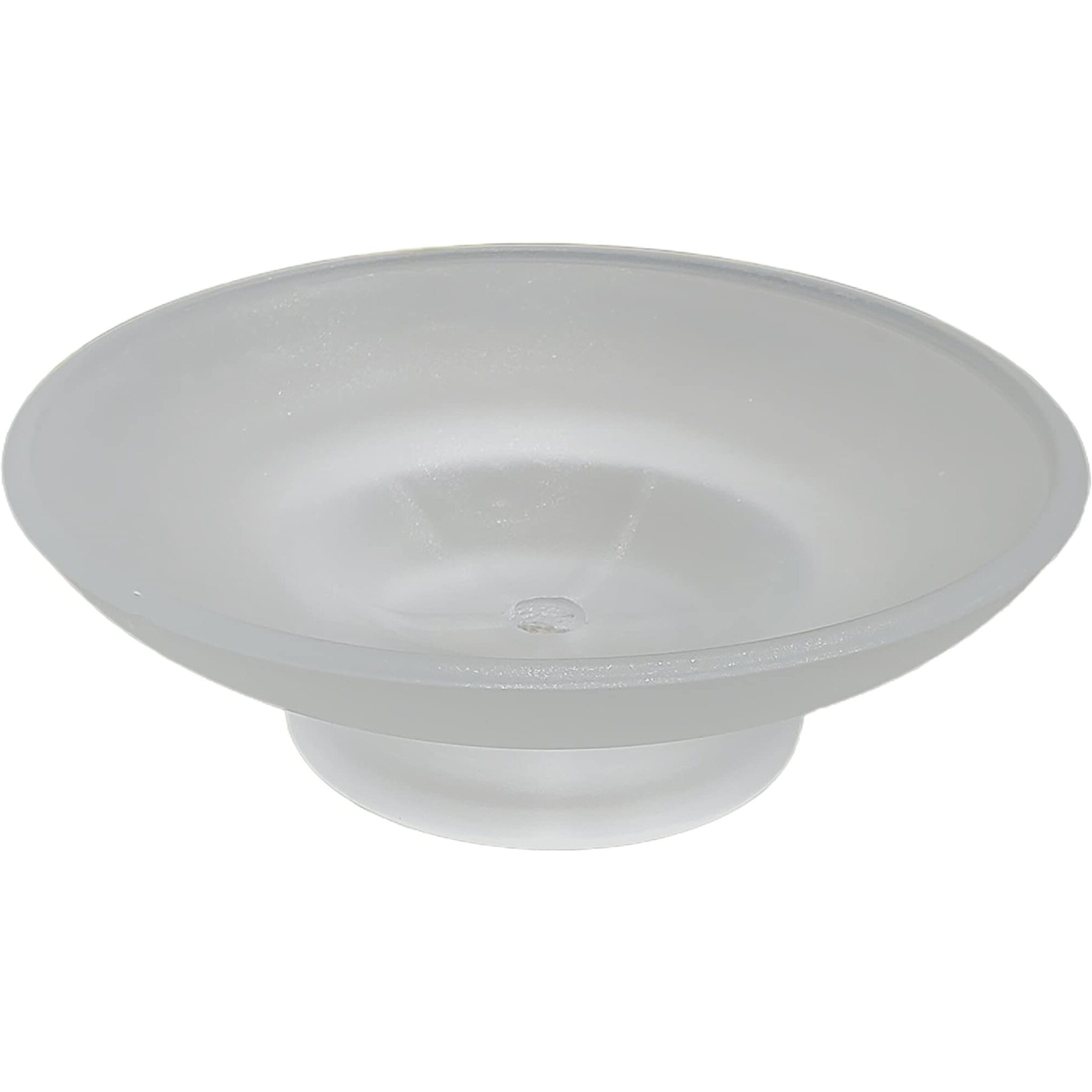Pure Source India Glass Soap Dish For Bathroom Or Kitchen, (3.25 Inch - 3 Pieces)