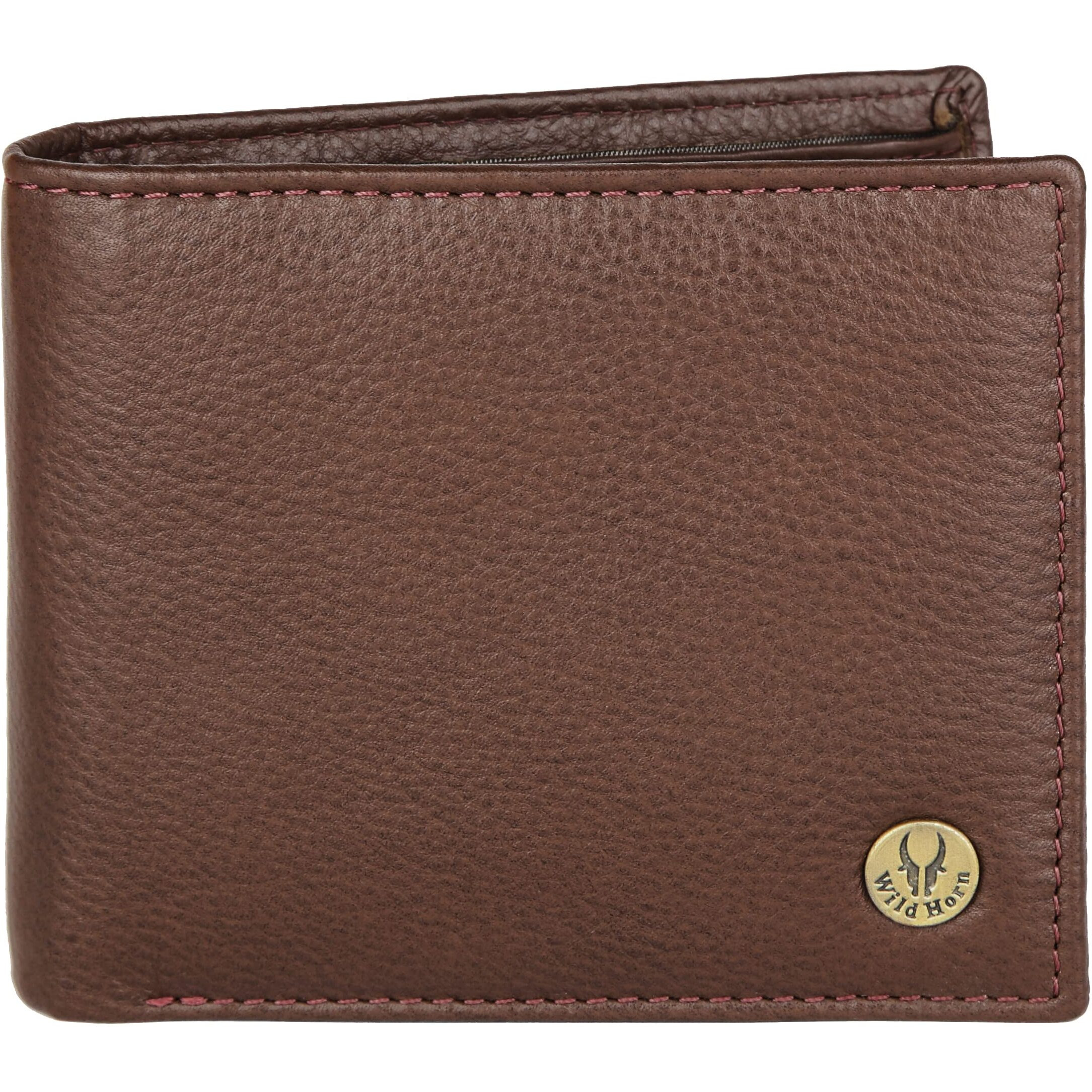 Wildhorn Rfid Protected Leather Wallet For Men, Walnut