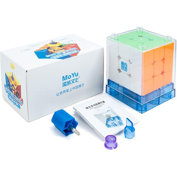 Cubelelo Moyu Super Rs3M Ball-Core 3X3 Cube | Maglev With Core Magnets | Highspeed Smooth Lightweight Speed Cube For Children Kids Adults Boys Girls