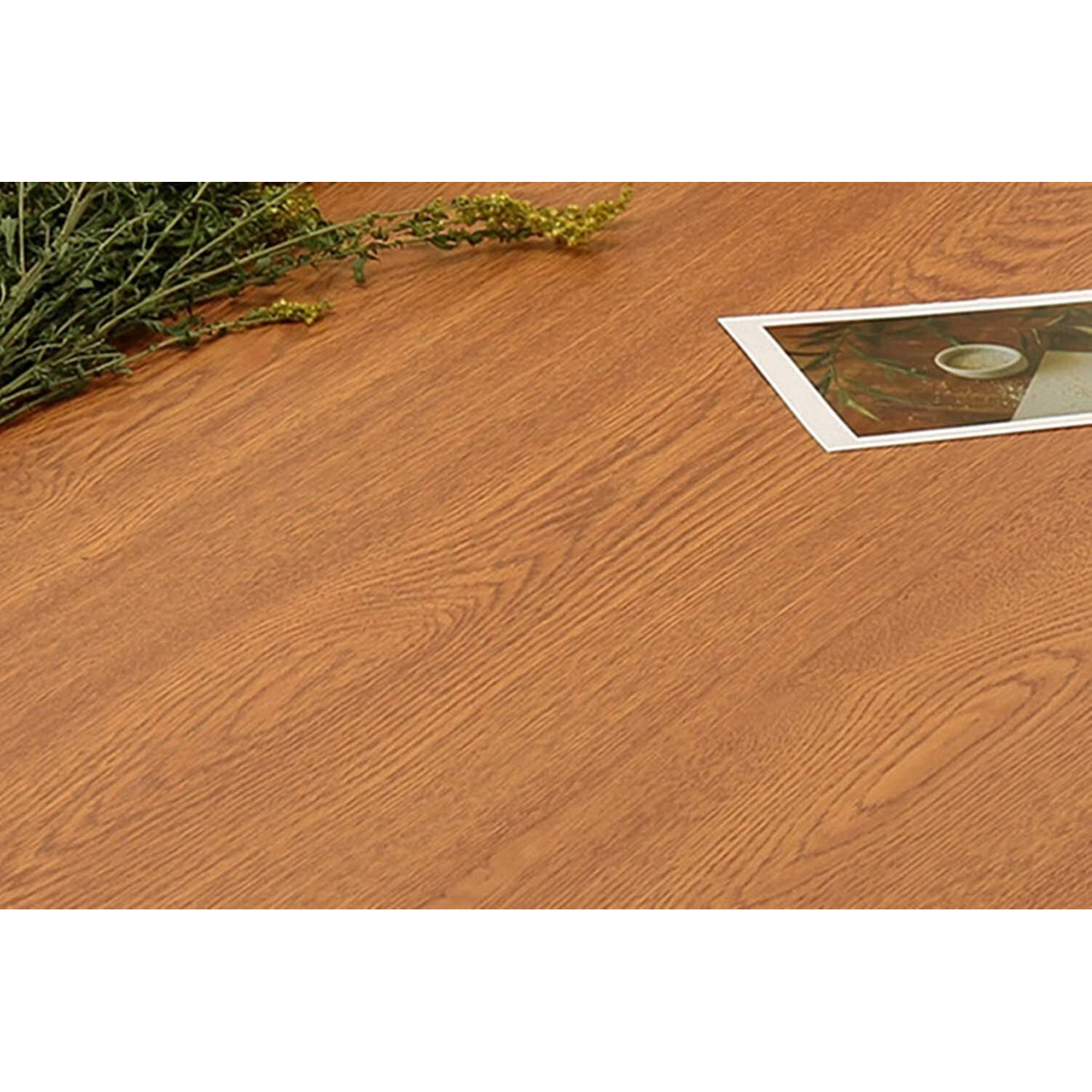 Nareval Wooden Wallpaper Self Adhesive Wooden Wallpaper Kitchen Wallpaper Oil Proof,Waterproof Wallpaper Brown Wooden Wallpaper Furniture (Size 60 * 200 Cm) (Light Wood J1)