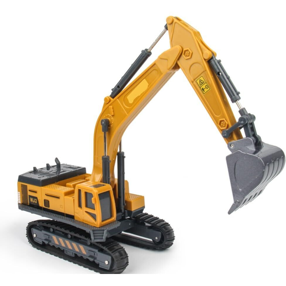 Pluspoint Excavator Construction Vehicle With All Moving Parts Friction Powered Inertia Toys Pretend Play Toy Trucks Building Vehicles For Kids 3 Years